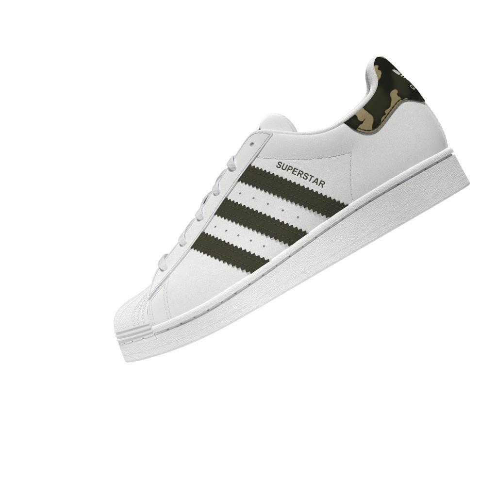 Unisex Kids Superstar Shoes, White, , large image number 10