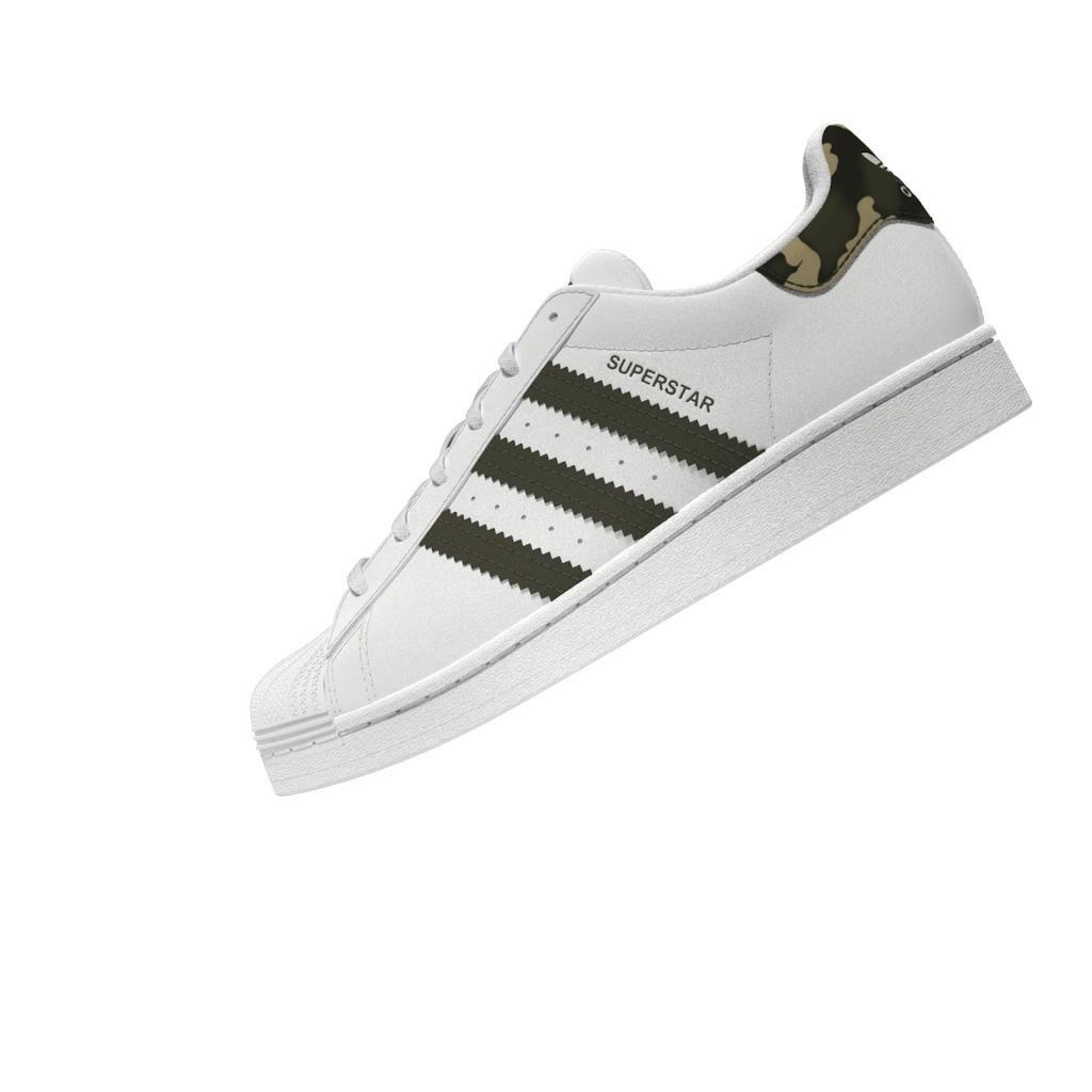 Unisex Superstar Shoes, White, A901_ONE, large image number 10