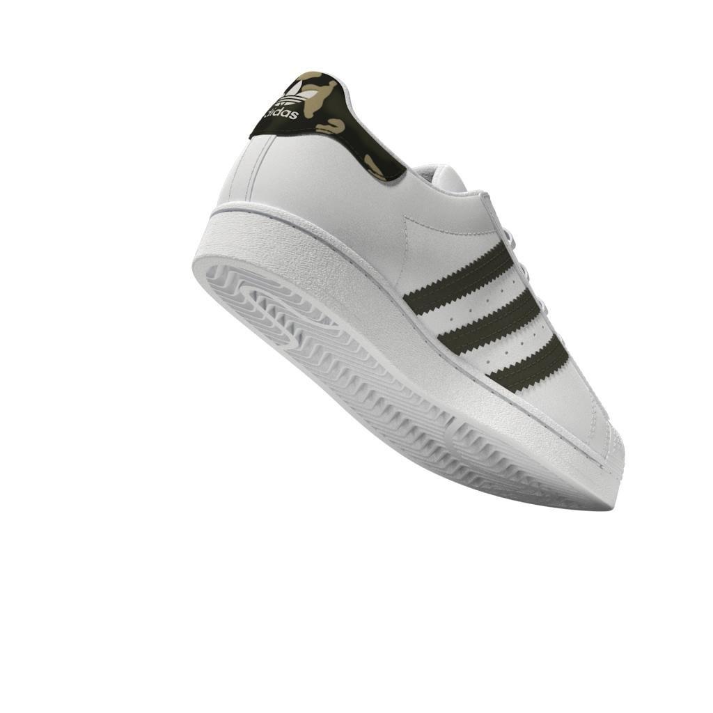 Unisex Kids Superstar Shoes, White, A901_ONE, large image number 11