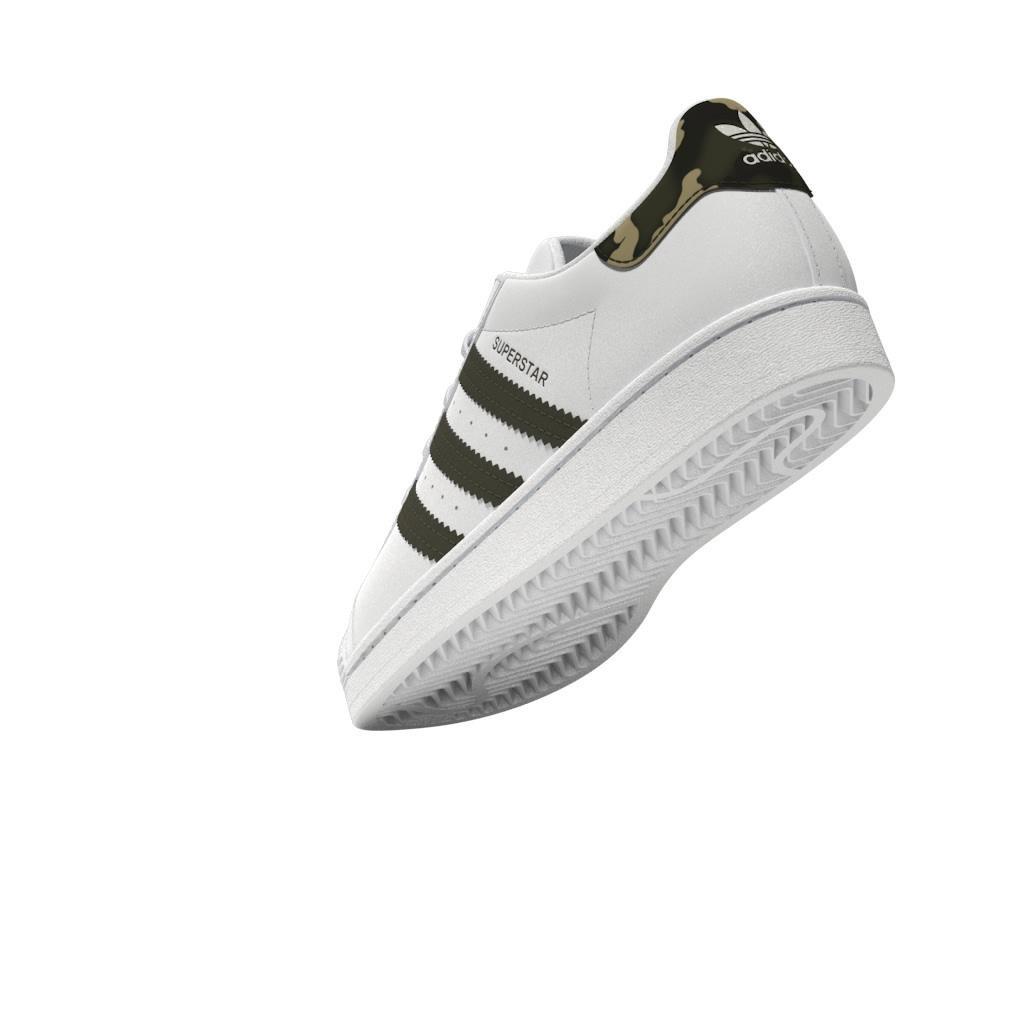 Unisex Kids Superstar Shoes, White, A901_ONE, large image number 14