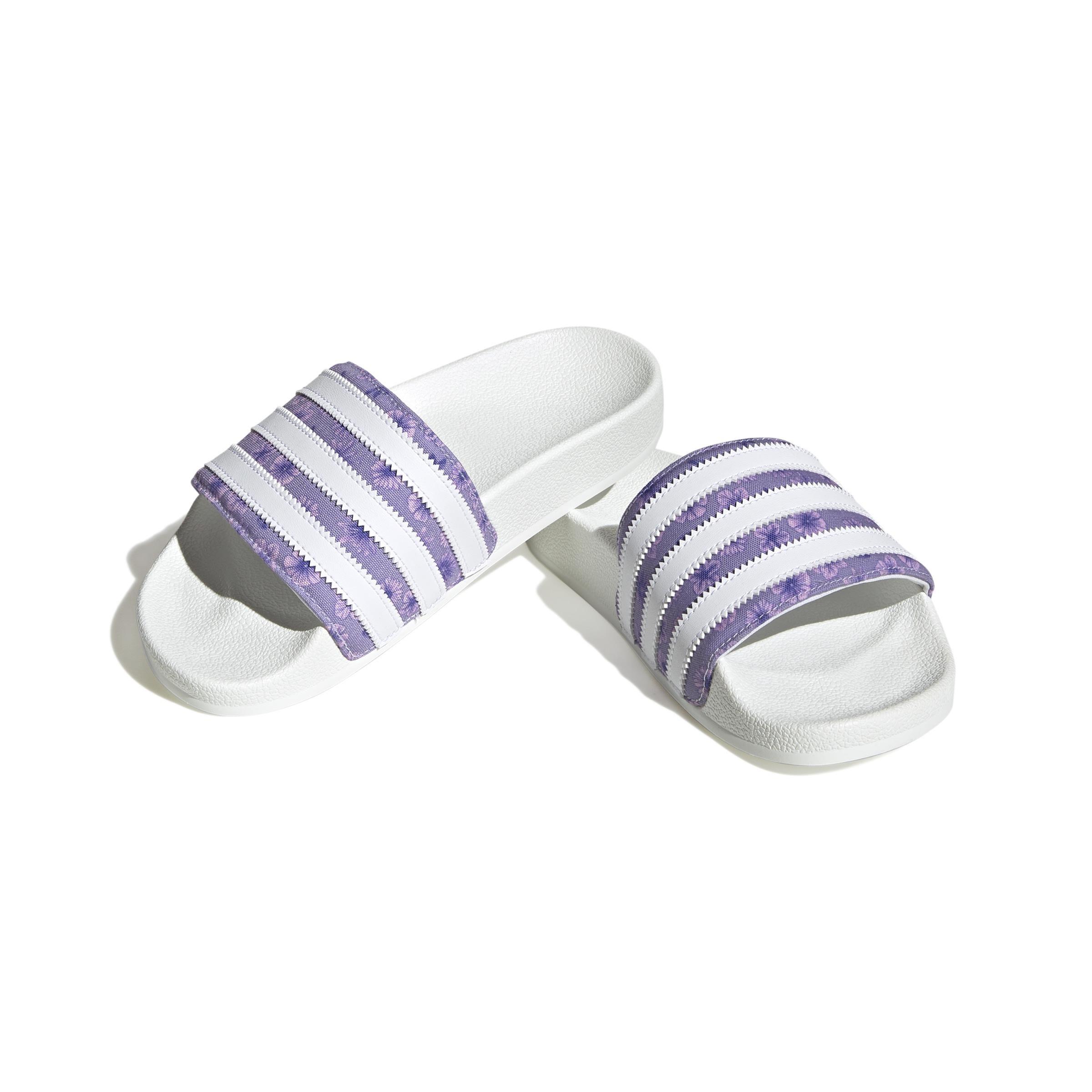 Unisex Kids Adilette Slides, Purple, , large image number 0
