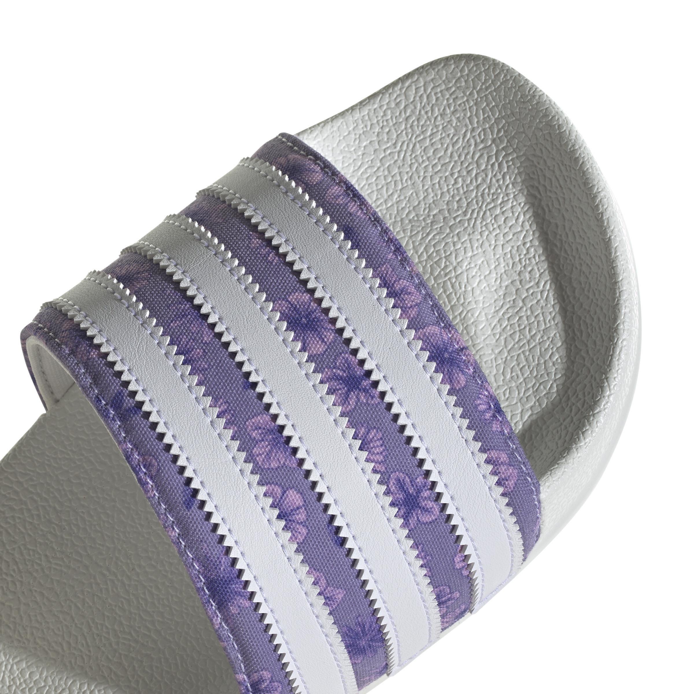 Unisex Adilette Slides, Purple, A901_ONE, large image number 2