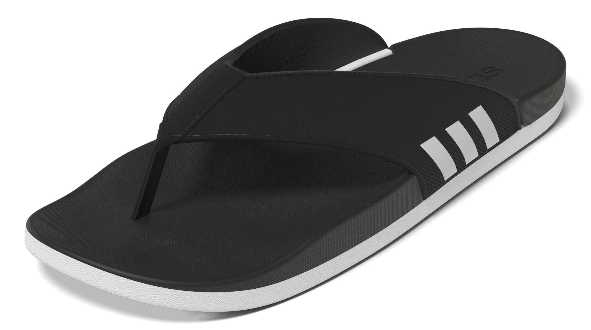 Adilette Comfort Flip-Flops, Black, A901_ONE, large image number 5