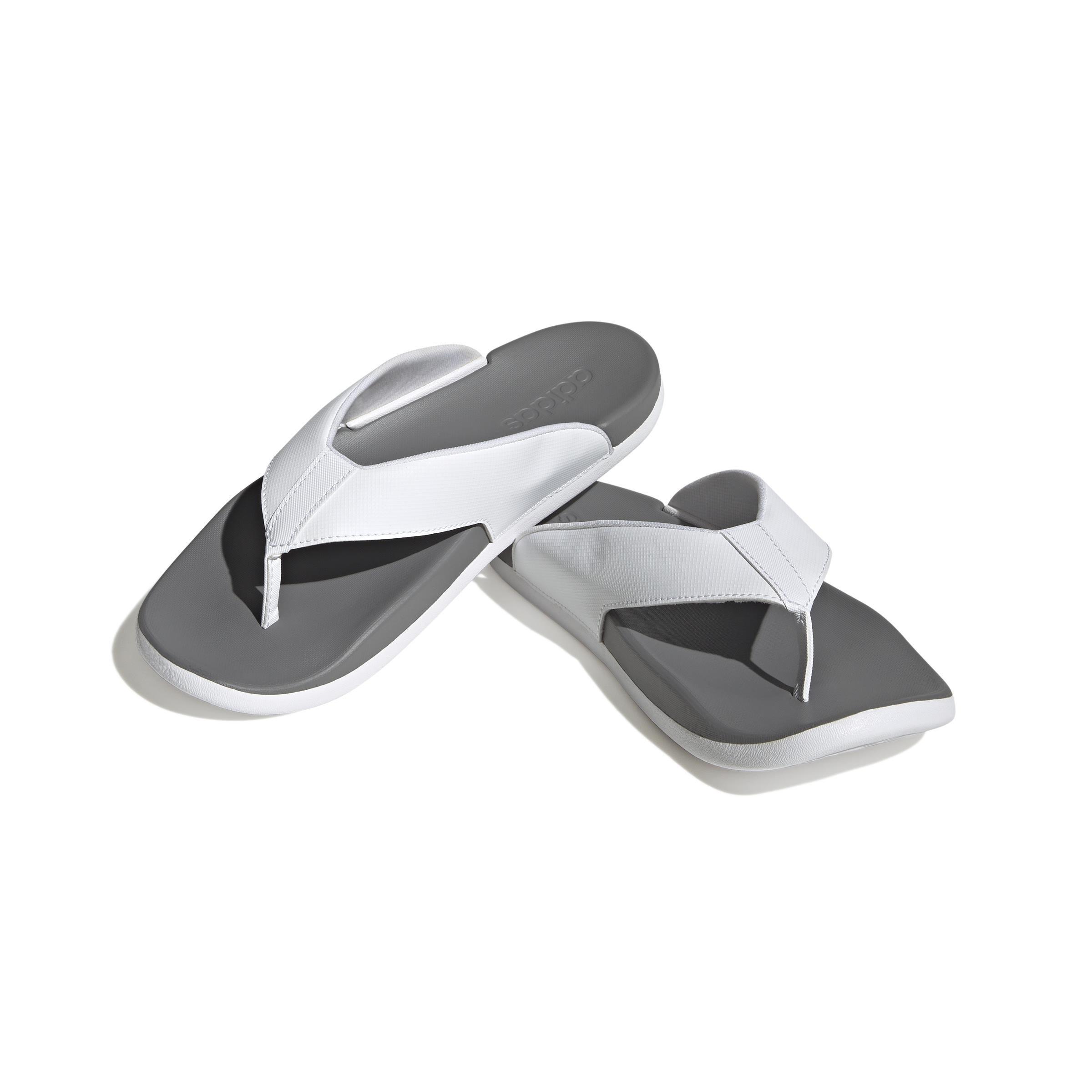 Adilette Comfort Flip-Flops, White, , large image number 0
