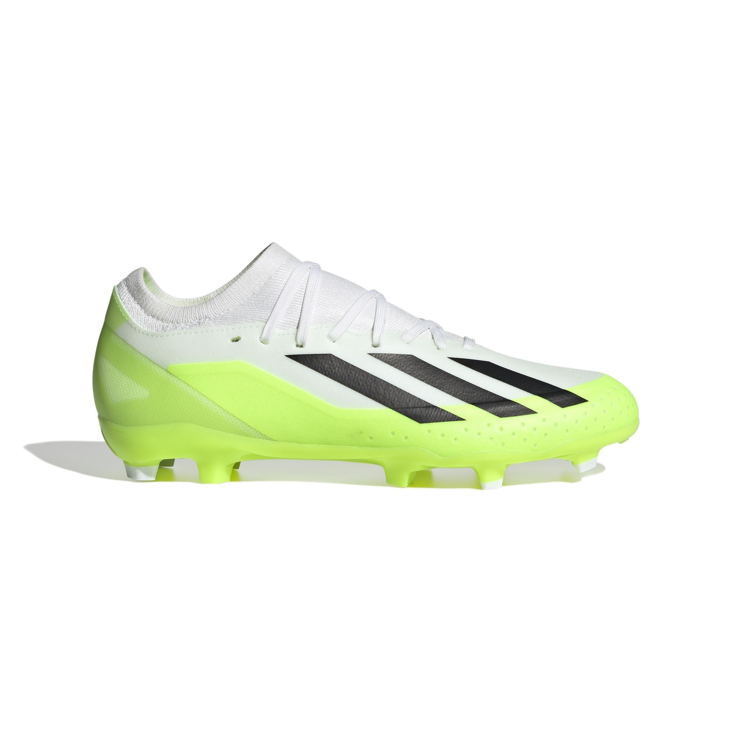 Unisex Crazyfast.3 Firm Ground Boots, White, , large image number 0