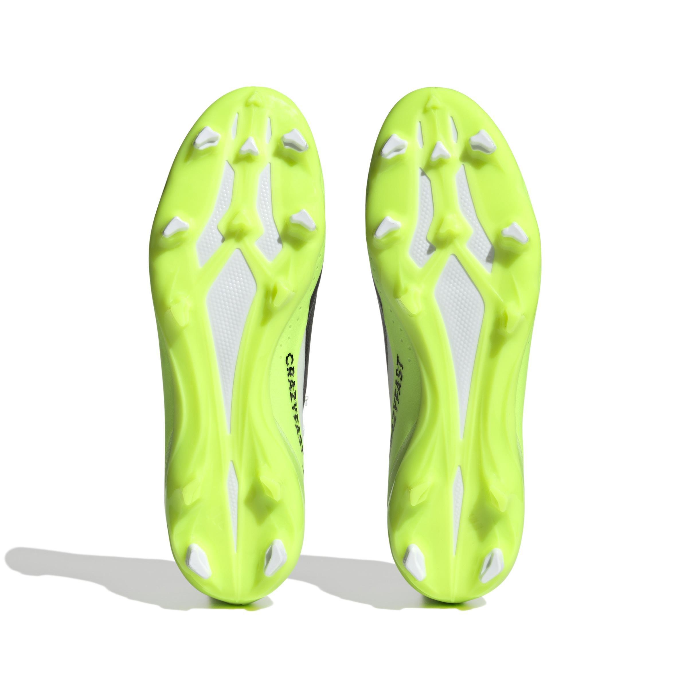 Unisex Crazyfast.3 Firm Ground Boots, White, , large image number 8