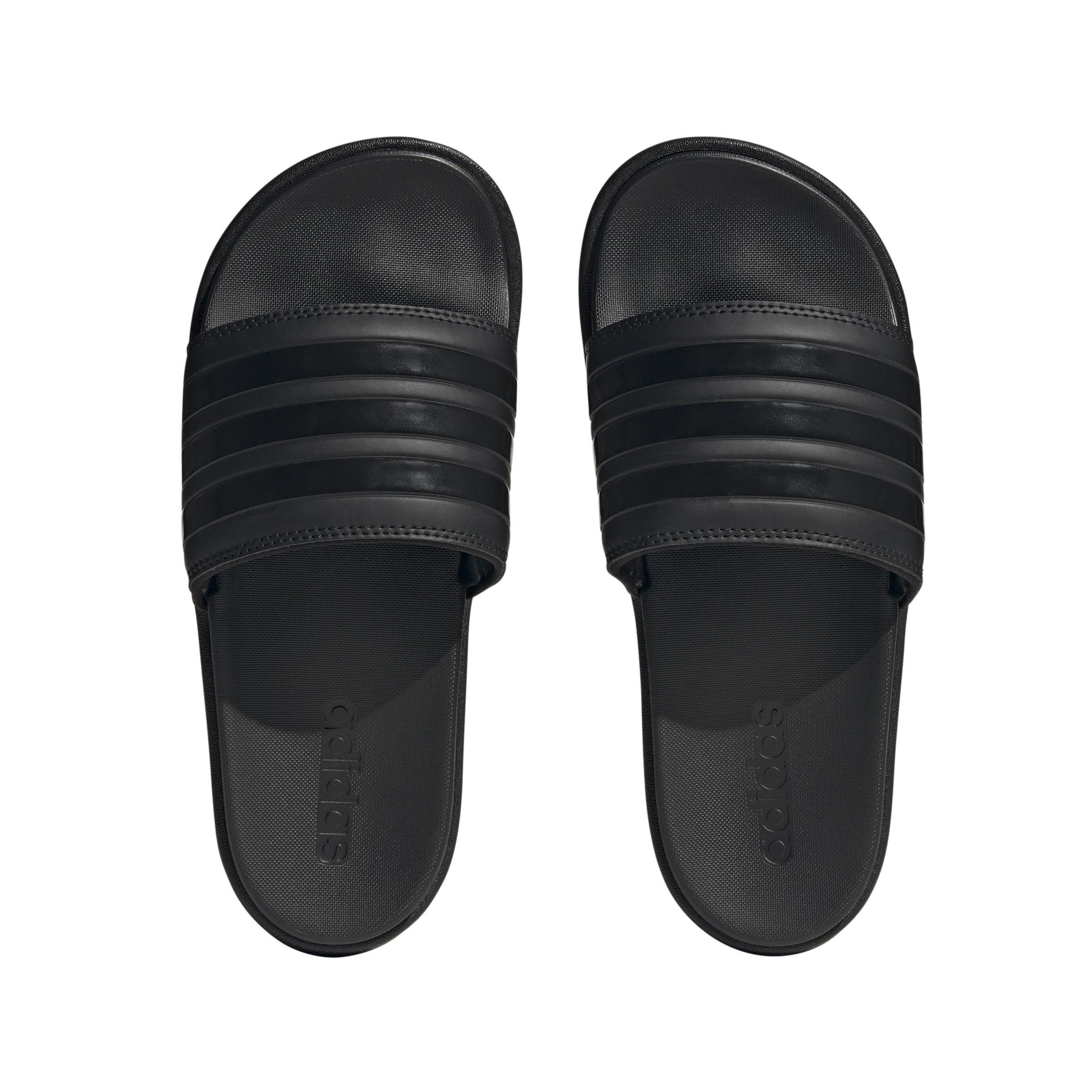 Adilette Platform Slides, Black, , large image number 1