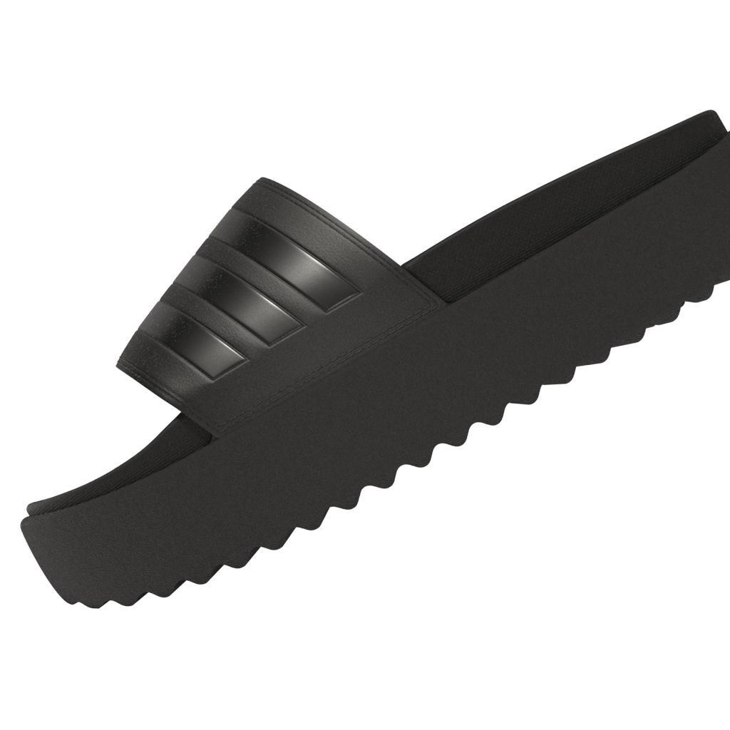 Adilette Platform Slides, Black, A901_ONE, large image number 8