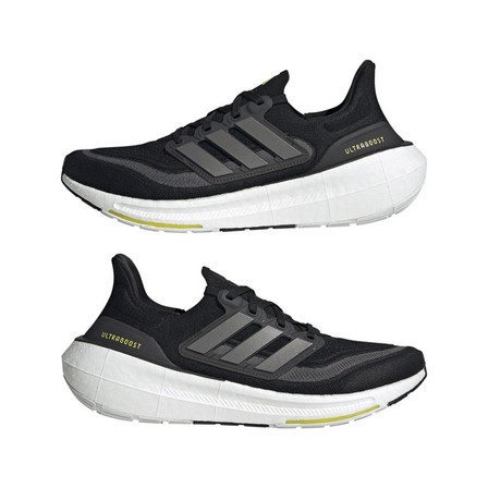 Unisex Ultraboost Light Shoes, Black, A901_ONE, large image number 4