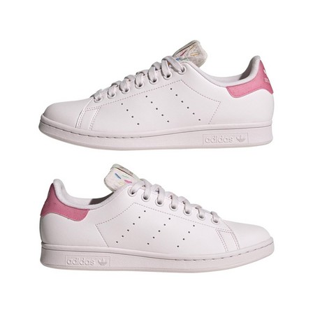 Women Stan Smith Vegan Shoes, Pink, A901_ONE, large image number 9