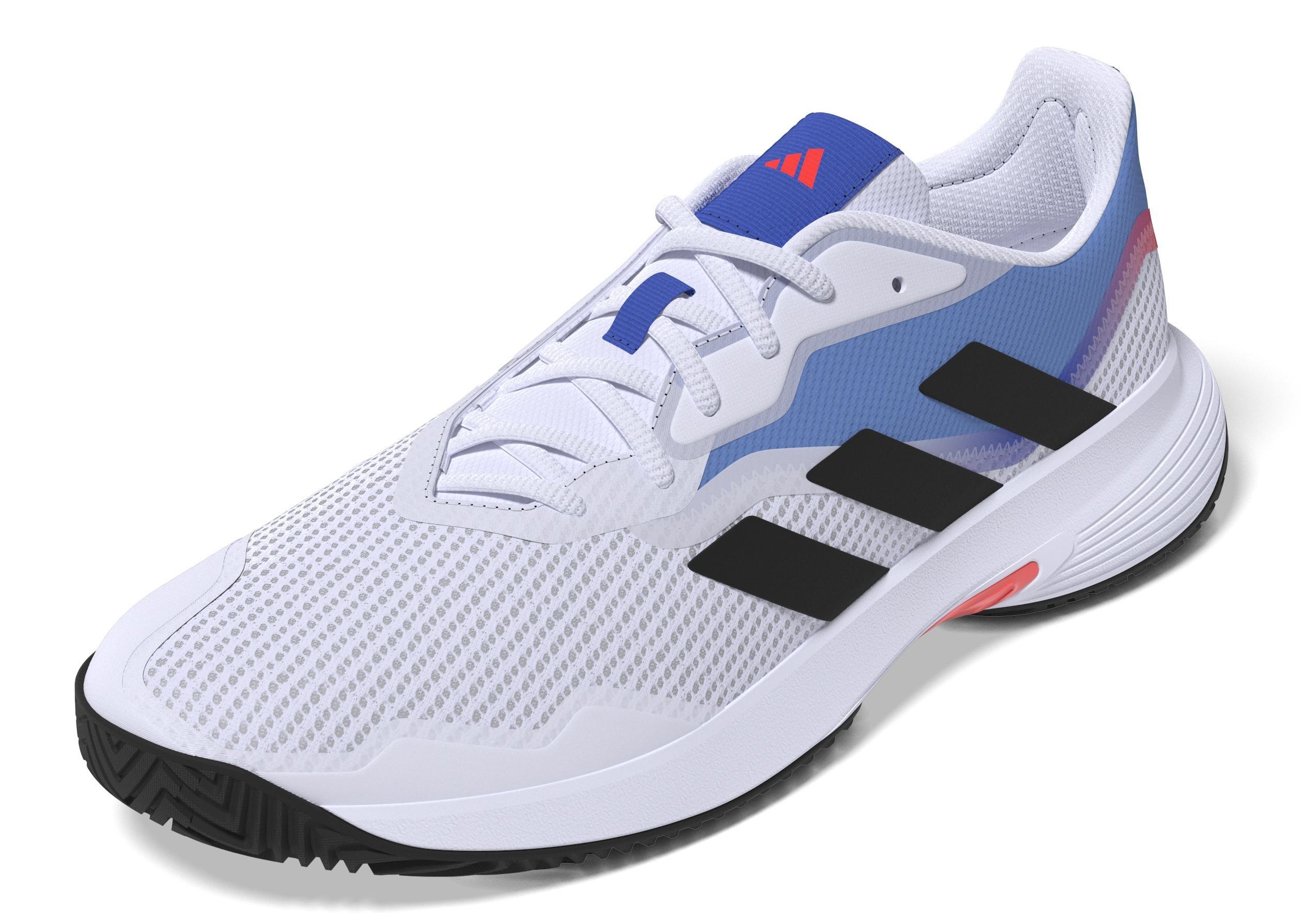 CourtJam Control Tennis Shoes, White, A901_ONE, large image number 7