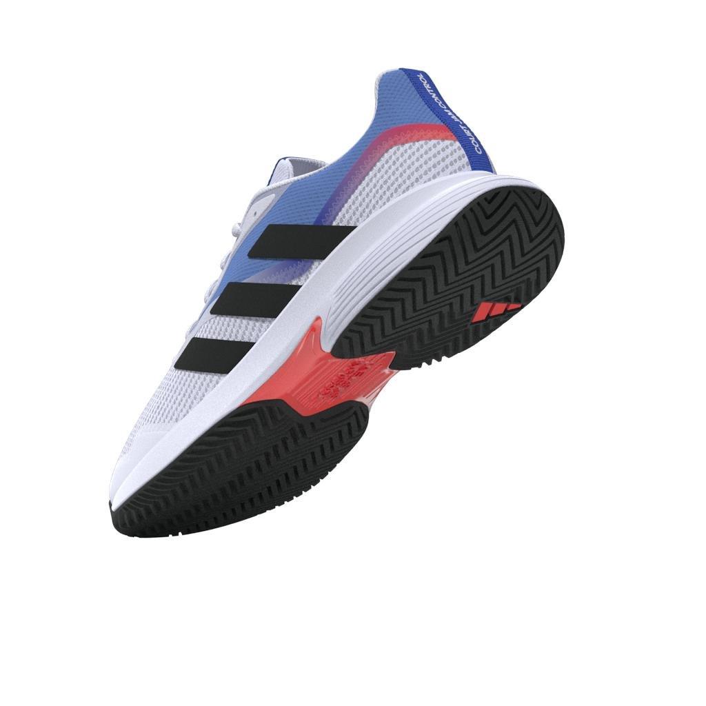 CourtJam Control Tennis Shoes, White, A901_ONE, large image number 8