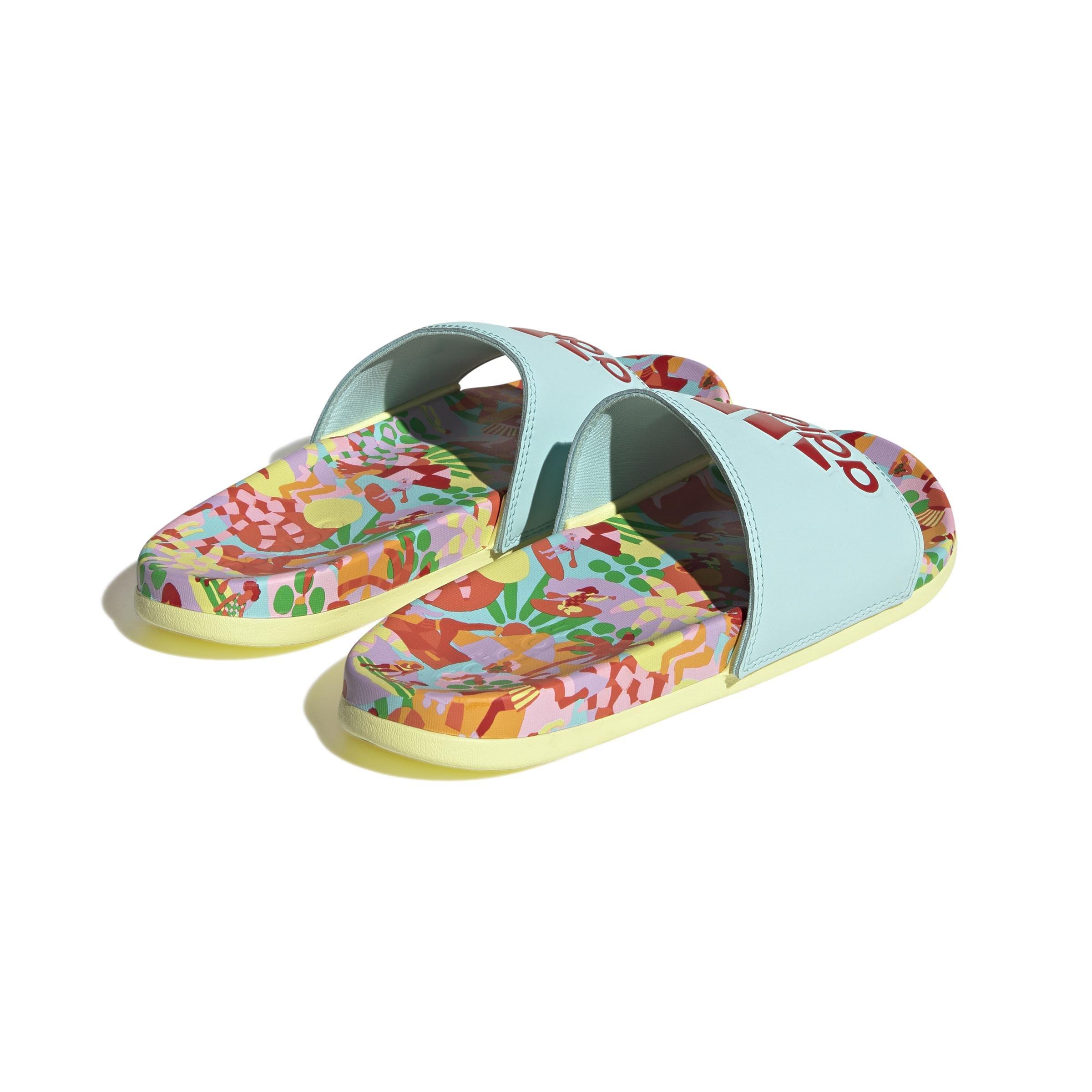 Adilette Comfort Slides, Blue, A901_ONE, large image number 1