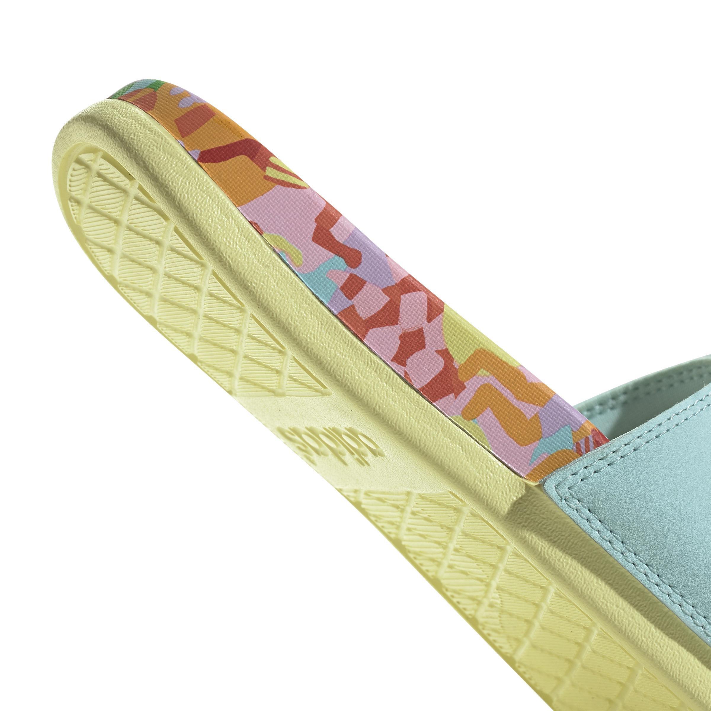 Adilette Comfort Slides, Blue, A901_ONE, large image number 3