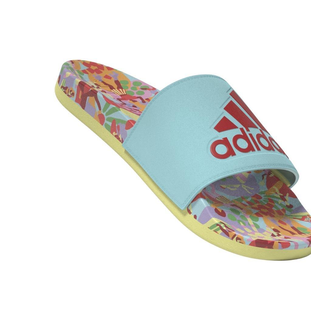 Adilette Comfort Slides, Blue, A901_ONE, large image number 7