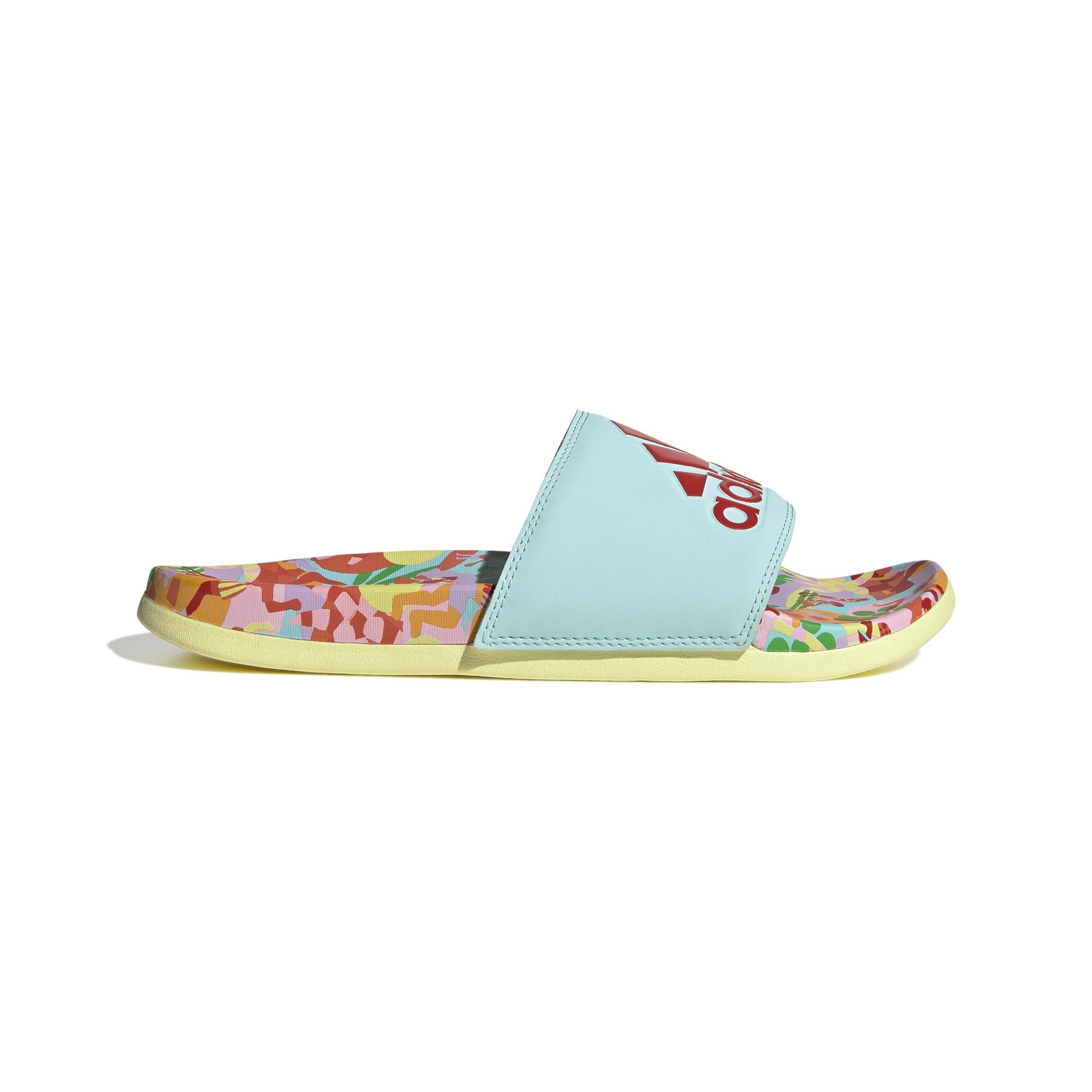 Adilette Comfort Slides, Blue, A901_ONE, large image number 10