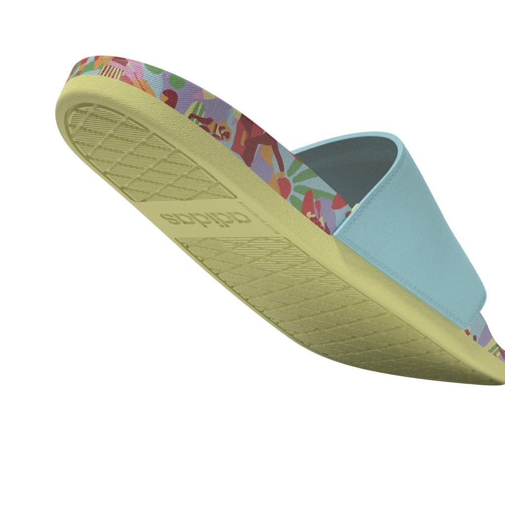 Adilette Comfort Slides, Blue, A901_ONE, large image number 18