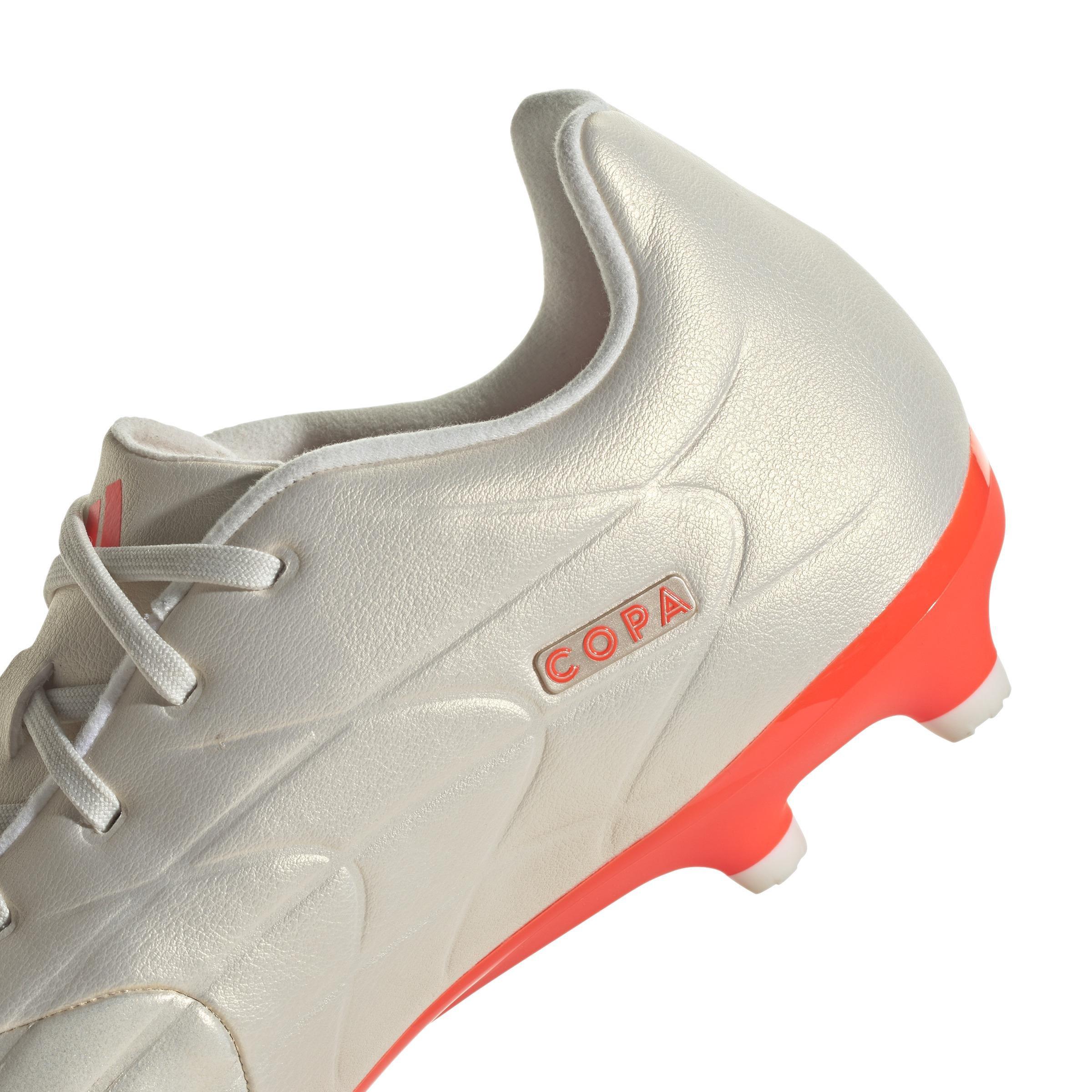 Unisex Copa Pure.3 Firm Ground Boots, White, A901_ONE, large image number 4