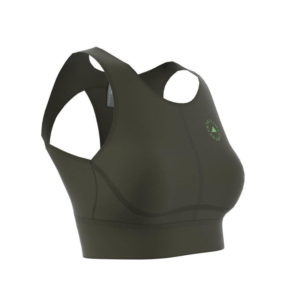 By Stella Mccartney True Purpose Training Crop Top, Black, A901_ONE, large image number 9