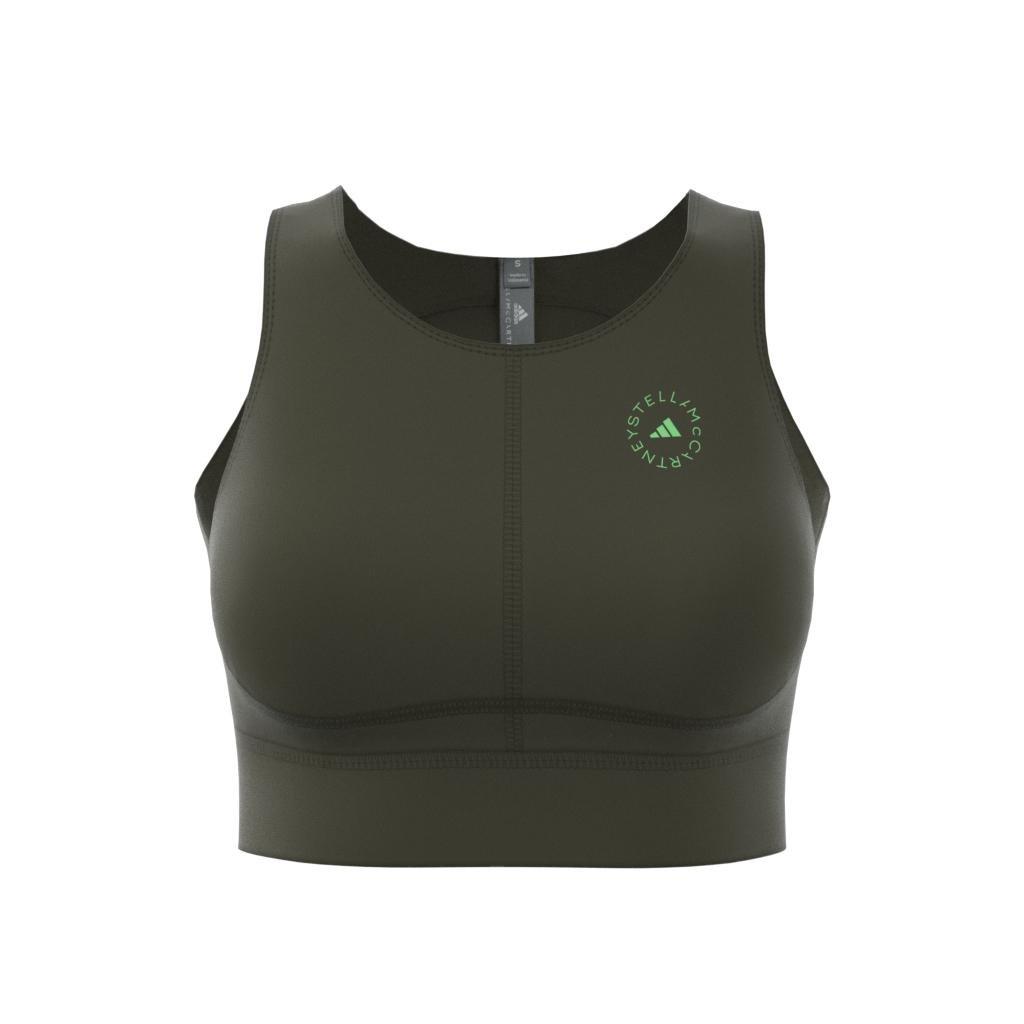 By Stella Mccartney True Purpose Training Crop Top, Black, A901_ONE, large image number 12