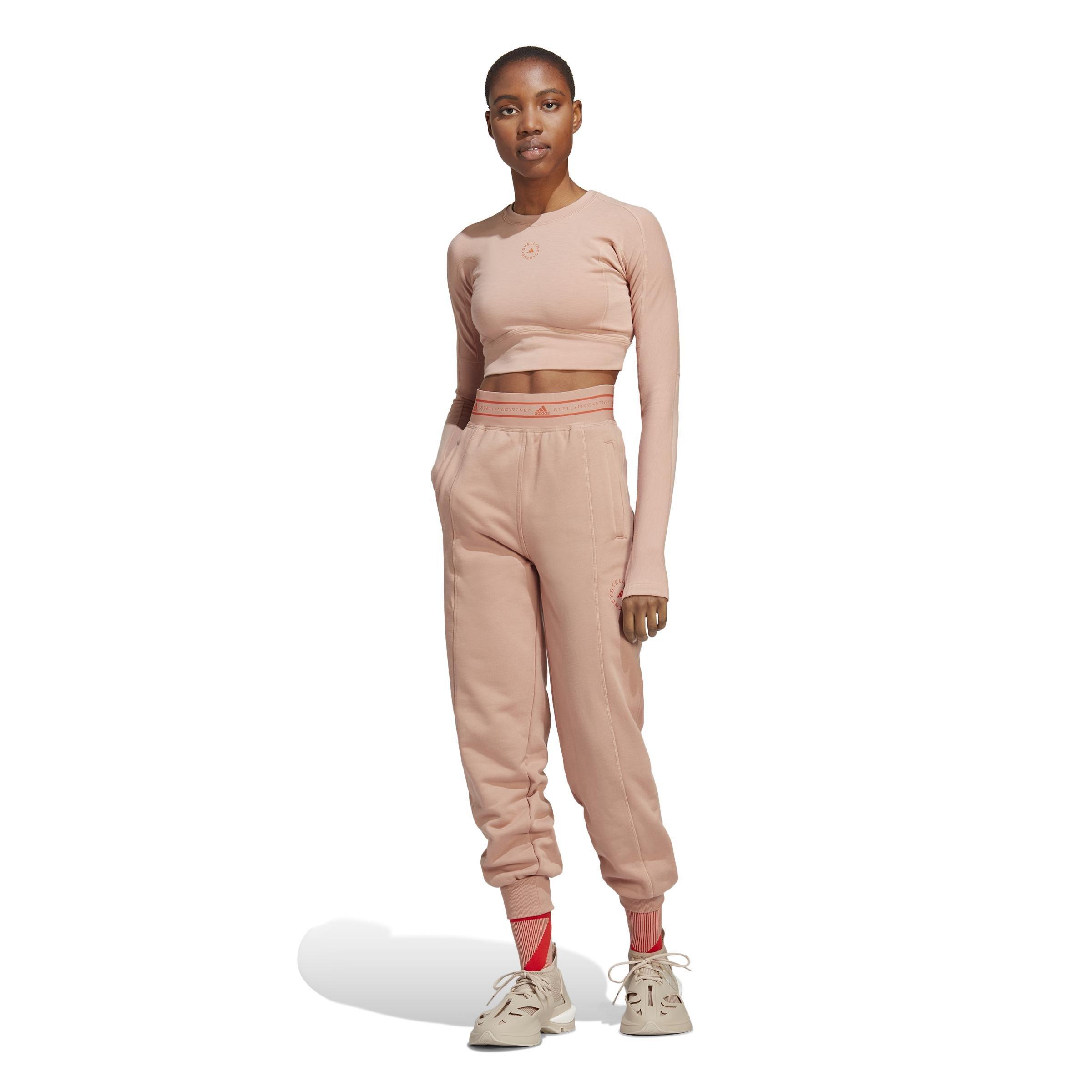 By Stella Mccartney Joggers, Brown, A901_ONE, large image number 10