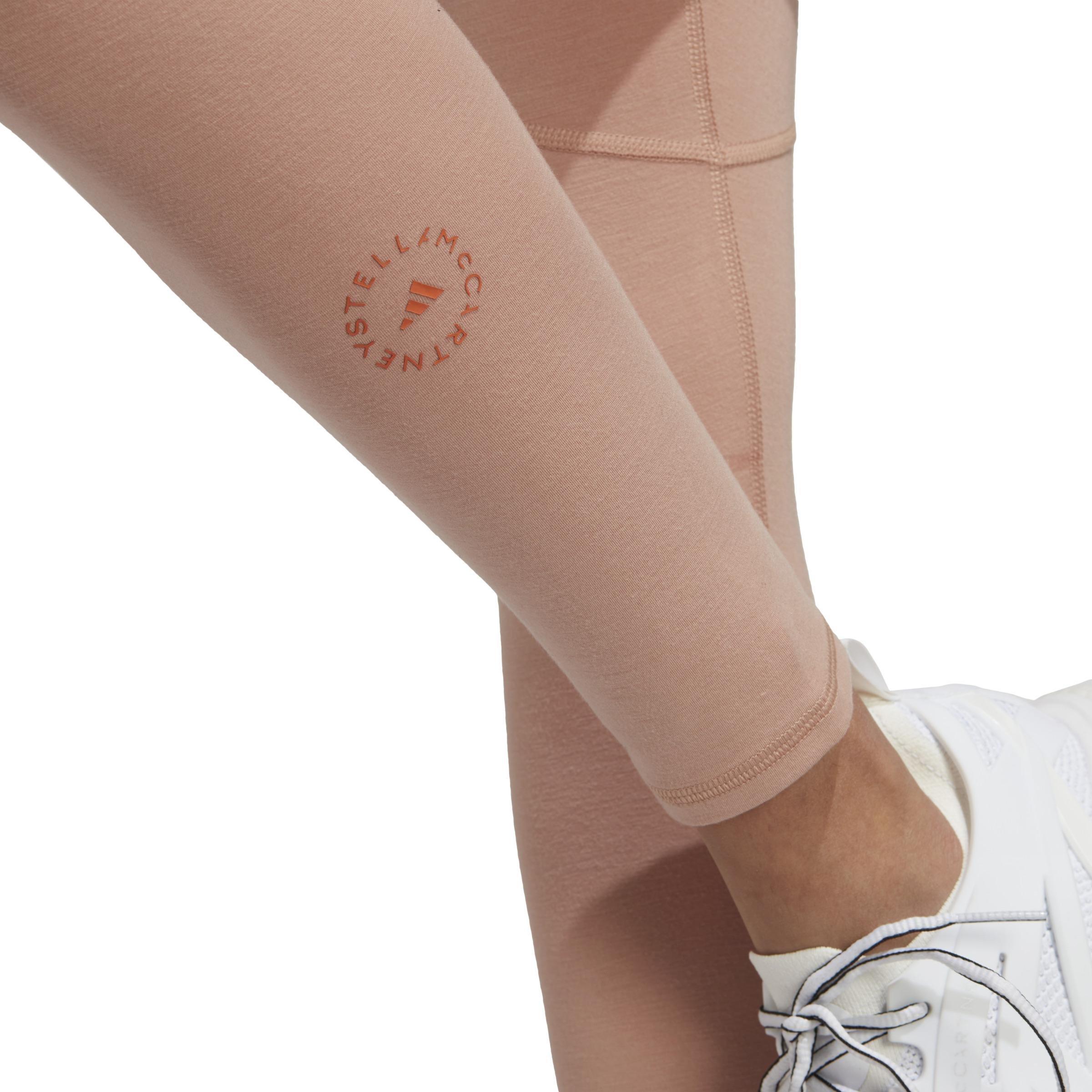 By Stella Mccartney 7/8 Yoga Leggings, Brown, A901_ONE, large image number 3