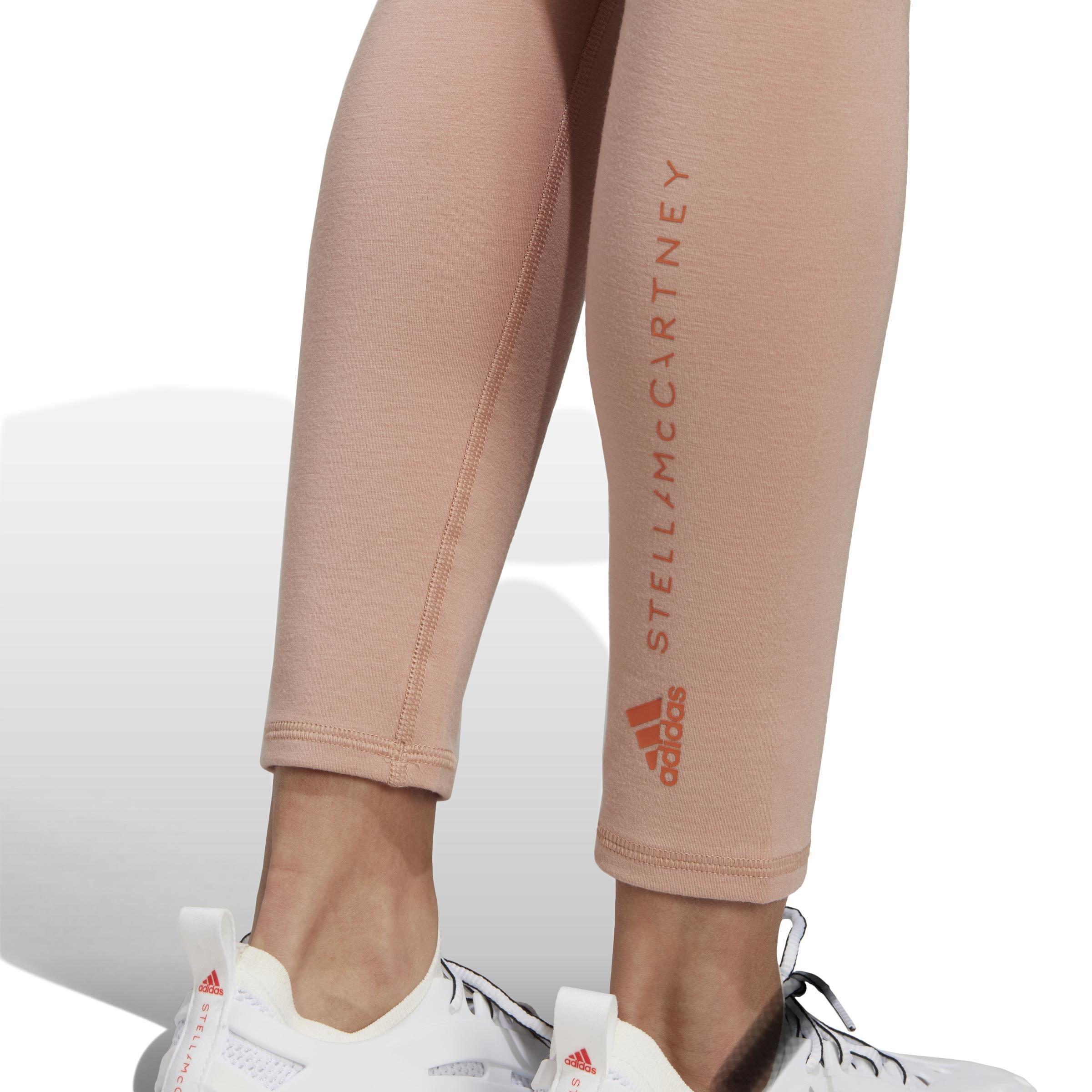 By Stella Mccartney 7/8 Yoga Leggings, Brown, A901_ONE, large image number 4