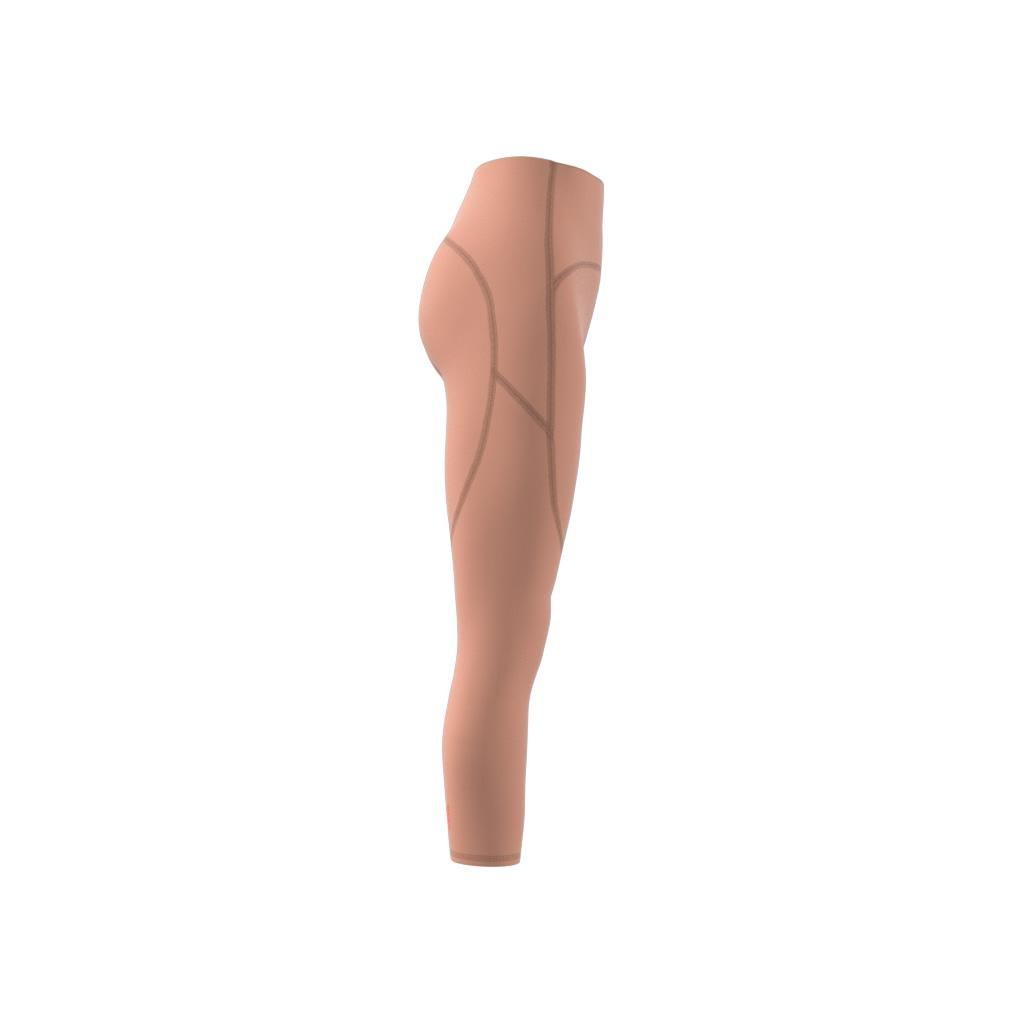 By Stella Mccartney 7/8 Yoga Leggings, Brown, A901_ONE, large image number 7