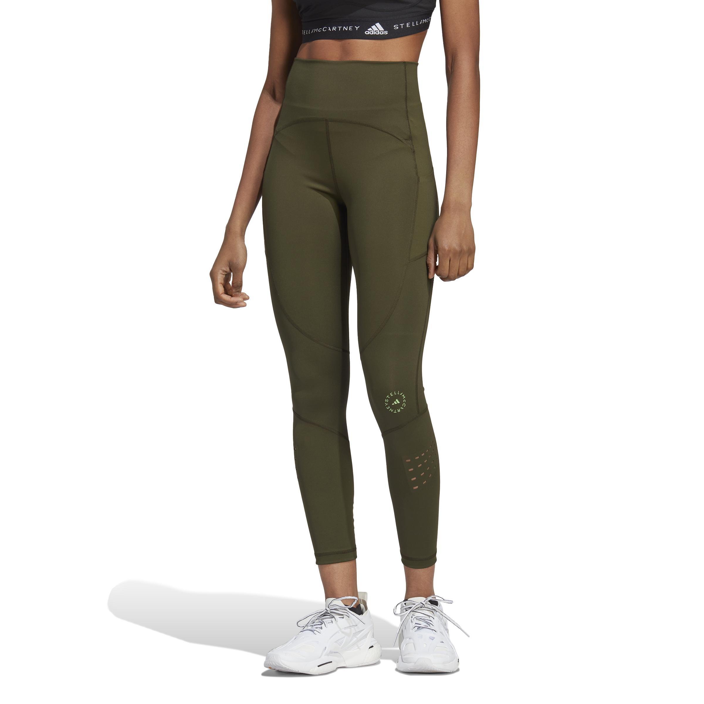 By Stella Mccartney True Purpose Training 7/8 Leggings, Black, A901_ONE, large image number 10
