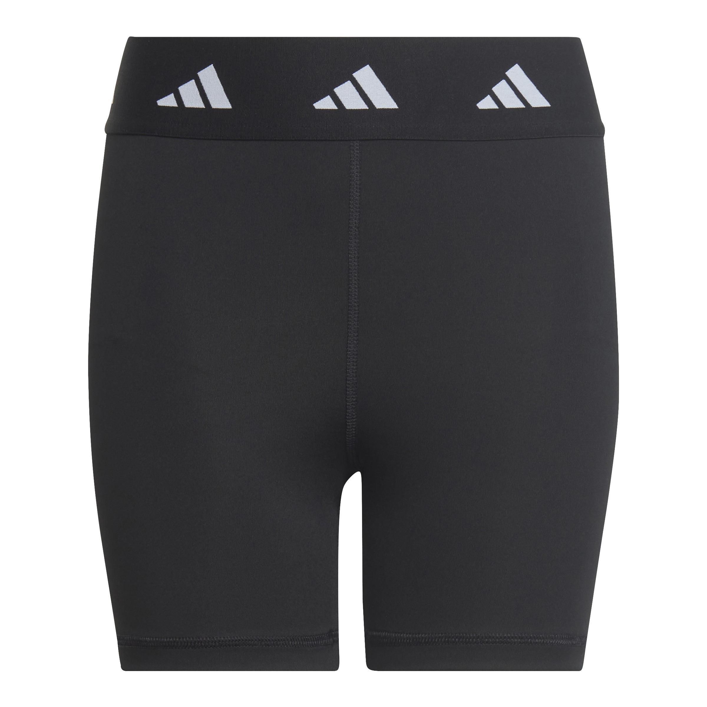 Kids Techfit Period-Proof High-Rise Short Tights, Black, , large image number 1