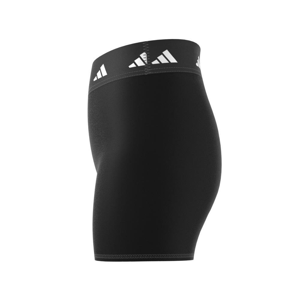 Kids Techfit Period-Proof High-Rise Short Tights, Black, , large image number 7