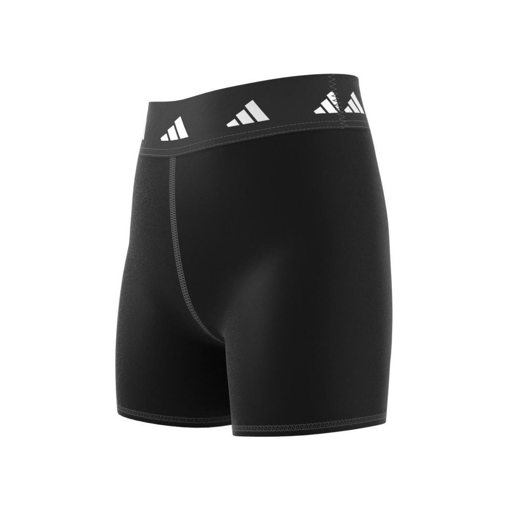 Kids Techfit Period-Proof High-Rise Short Tights, Black, , large image number 11