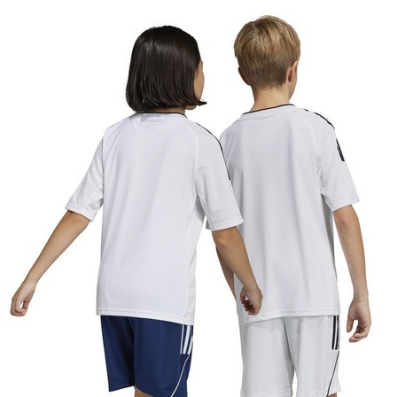 Kids Unisex Campeon 23 Jersey, White, A901_ONE, large image number 2