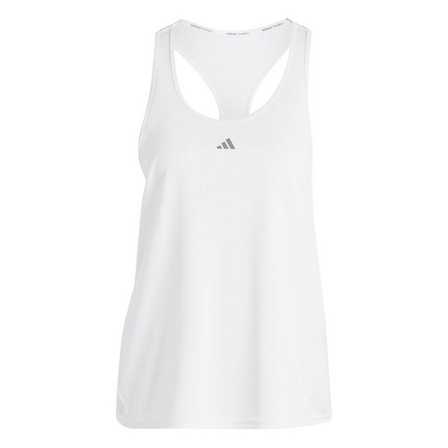 Women Hiit Heat.Rdy Sweat Conceal Training Tank Top, White, A901_ONE, large image number 3