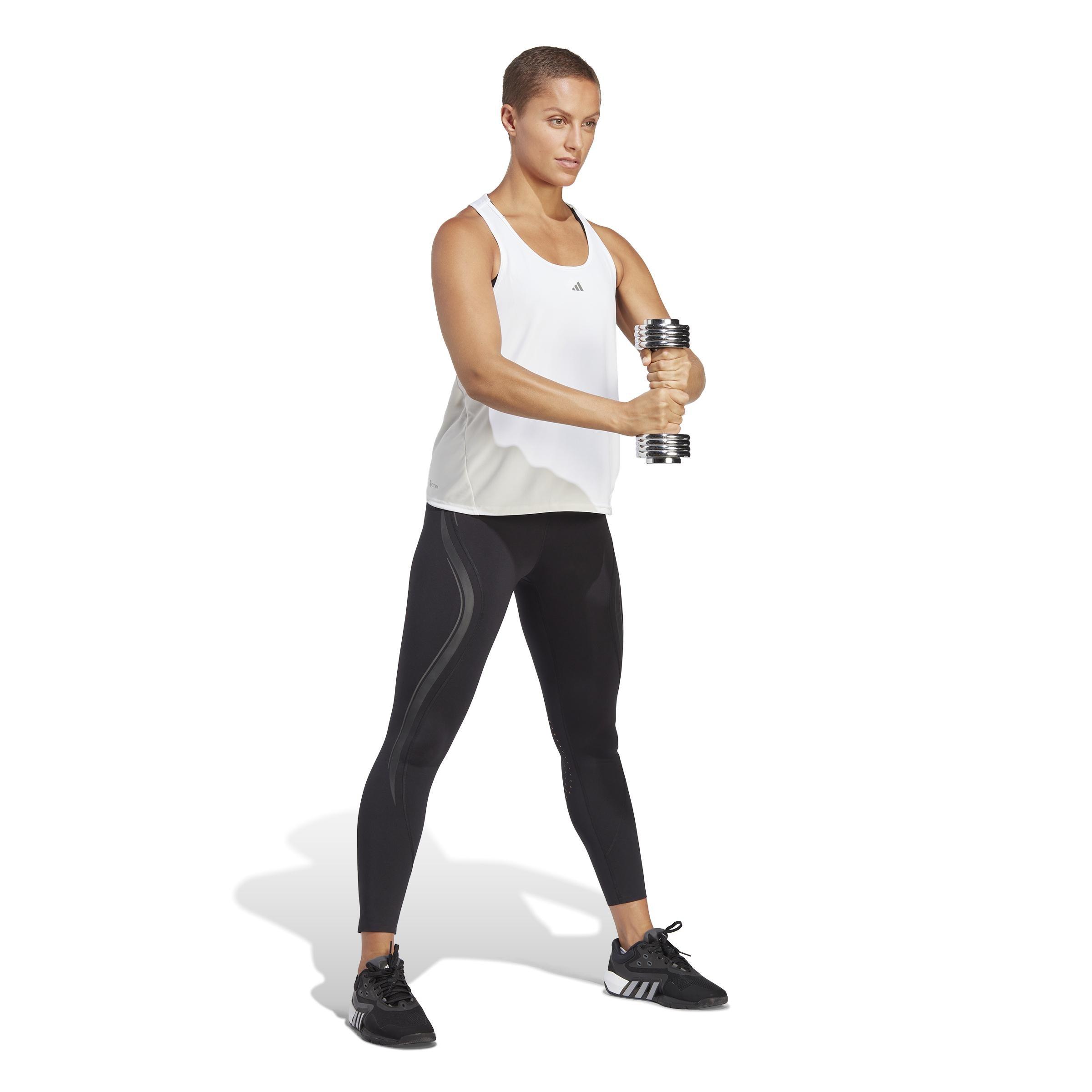 Hiit Heat.Rdy Sweat Conceal Training Tank Top, White, A901_ONE, large image number 10
