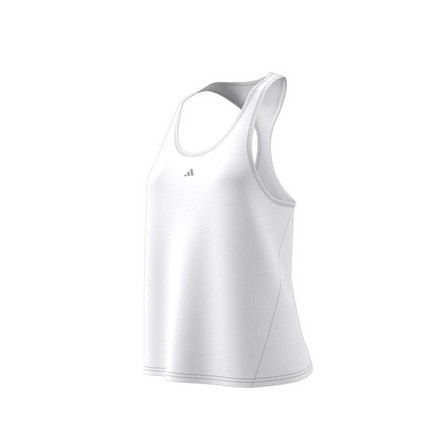Women Hiit Heat.Rdy Sweat Conceal Training Tank Top, White, A901_ONE, large image number 14