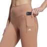 Women Optime Training Luxe 7/8 Leggings, Brown, A901_ONE, thumbnail image number 7