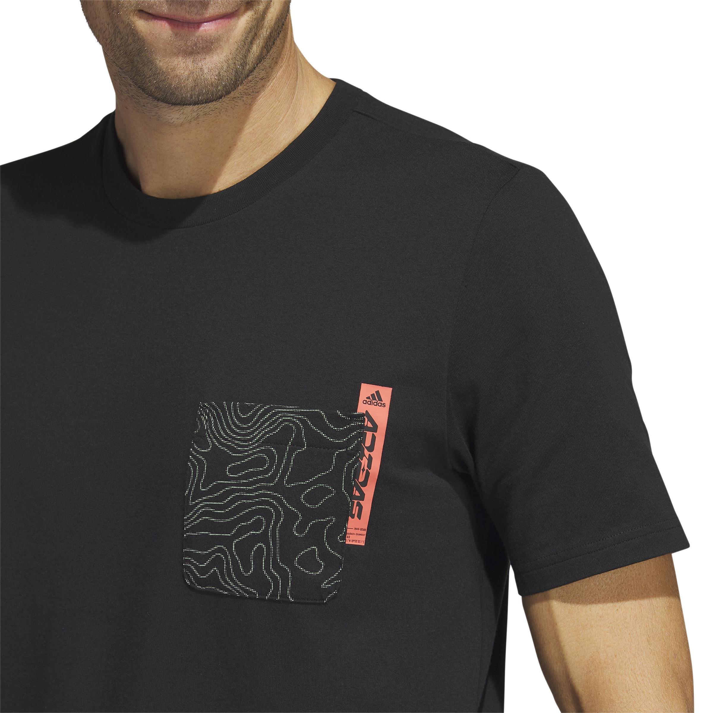 City Escape Graphic Pocket T-Shirt, Black, A901_ONE, large image number 4