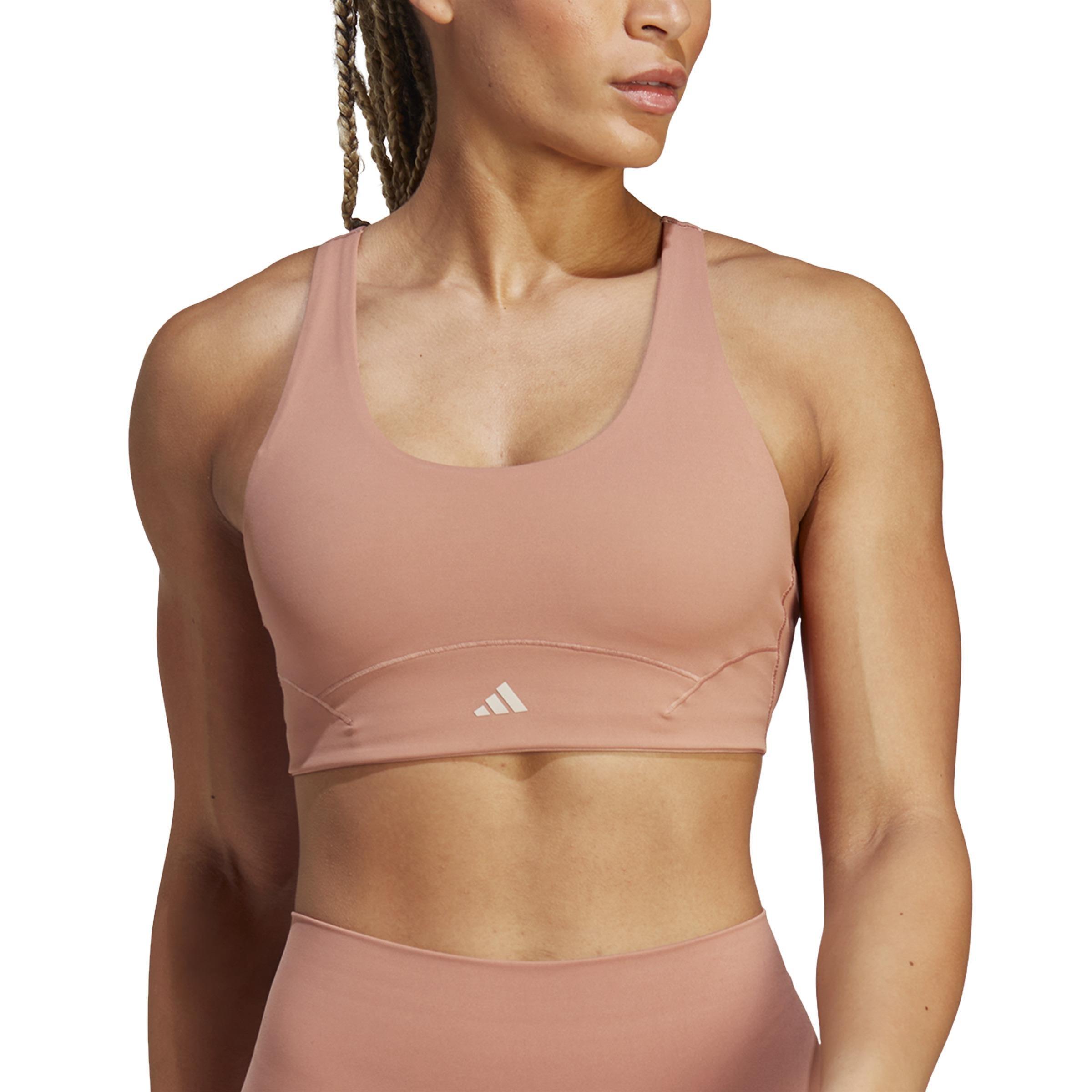 Coreflow Luxe Studio Medium-Support Bra, Brown, , large image number 2