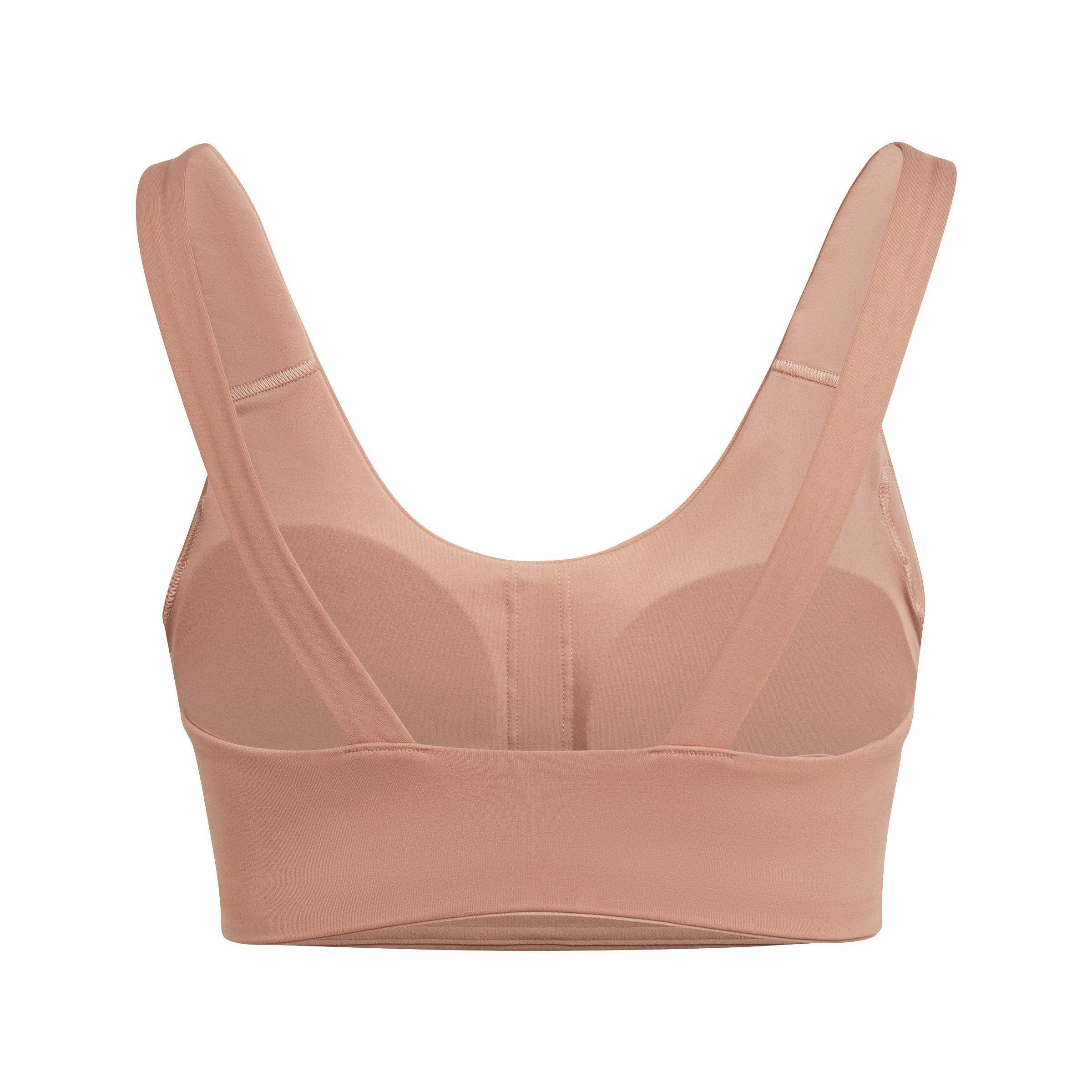 Coreflow Luxe Studio Medium-Support Bra, Brown, , large image number 3