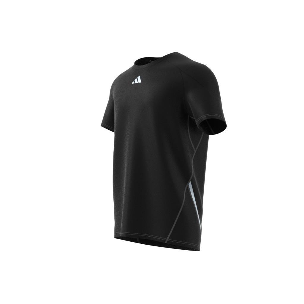 Win Confidence Running T-Shirt, Black, A901_ONE, large image number 2