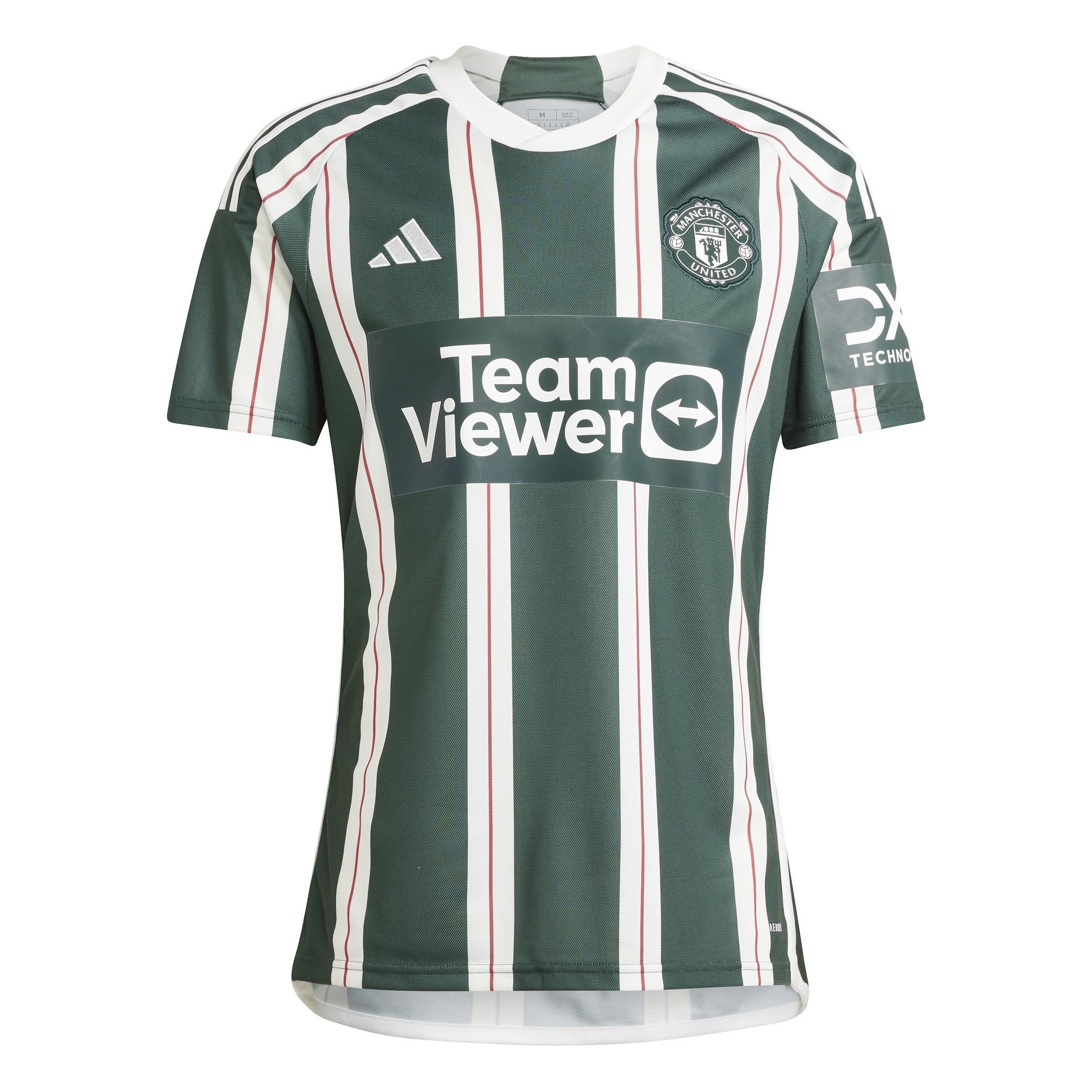 Manchester United 23/24 Away Jersey, Green, A901_ONE, large image number 2