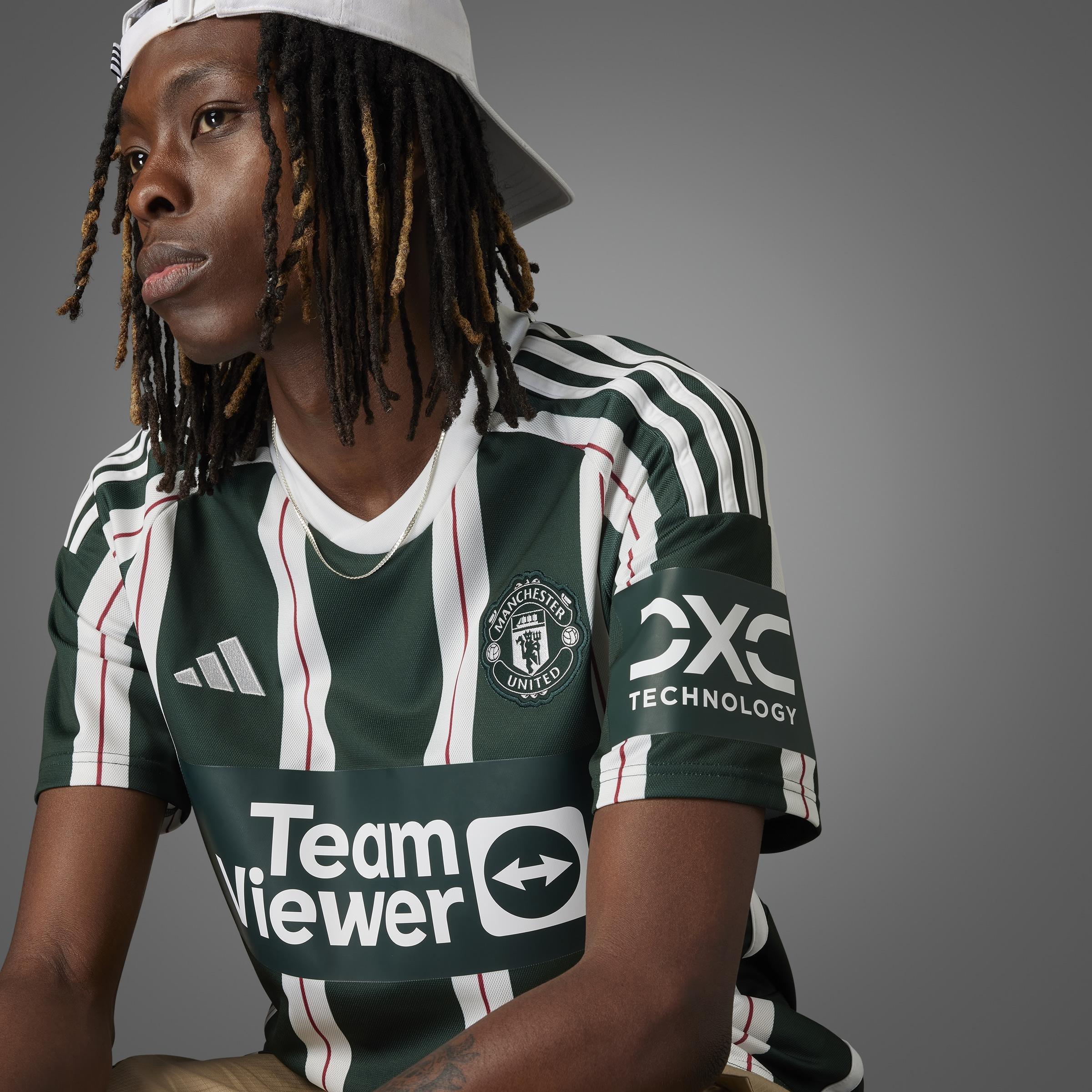 Manchester United 23/24 Away Jersey, Green, A901_ONE, large image number 9