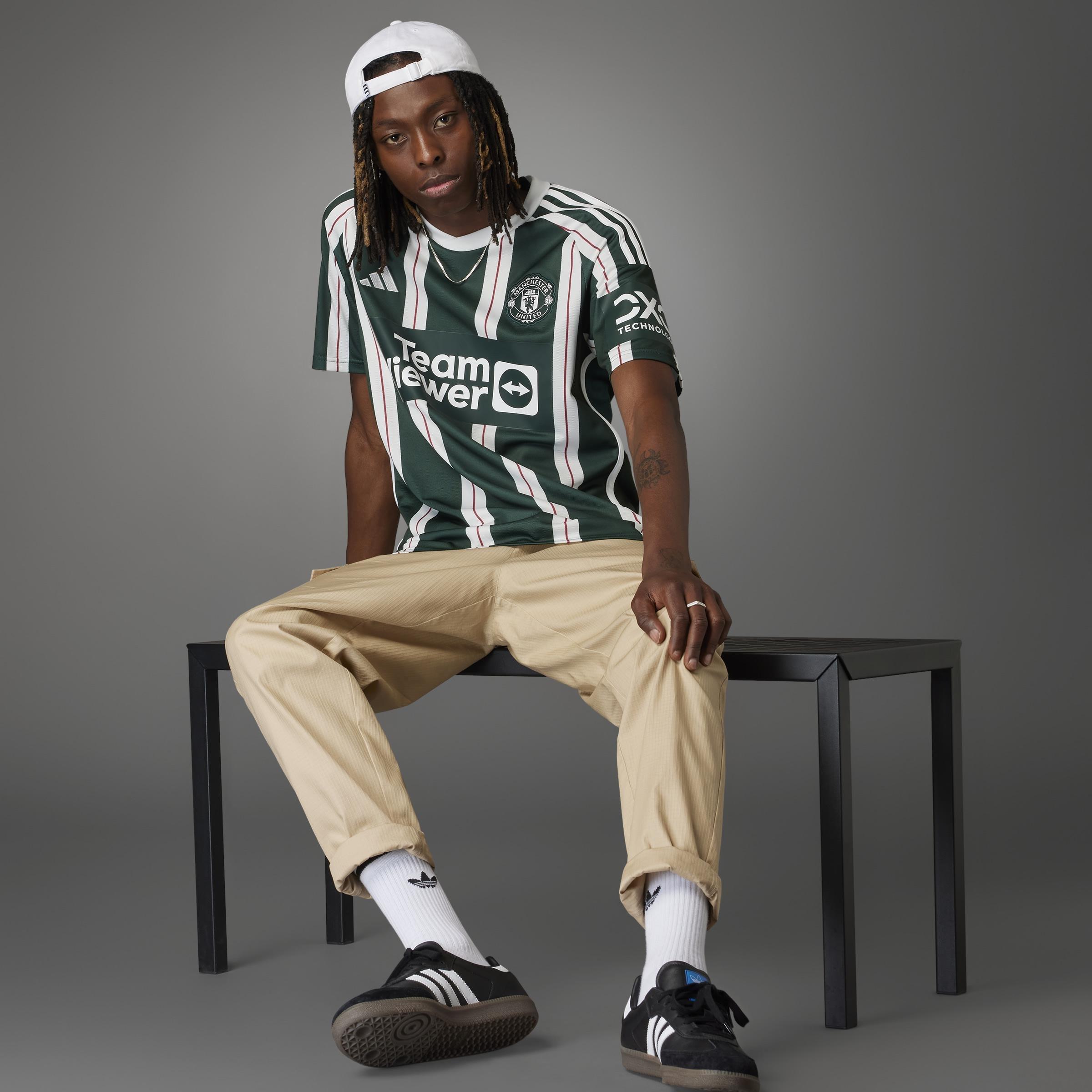 Manchester United 23/24 Away Jersey, Green, A901_ONE, large image number 11