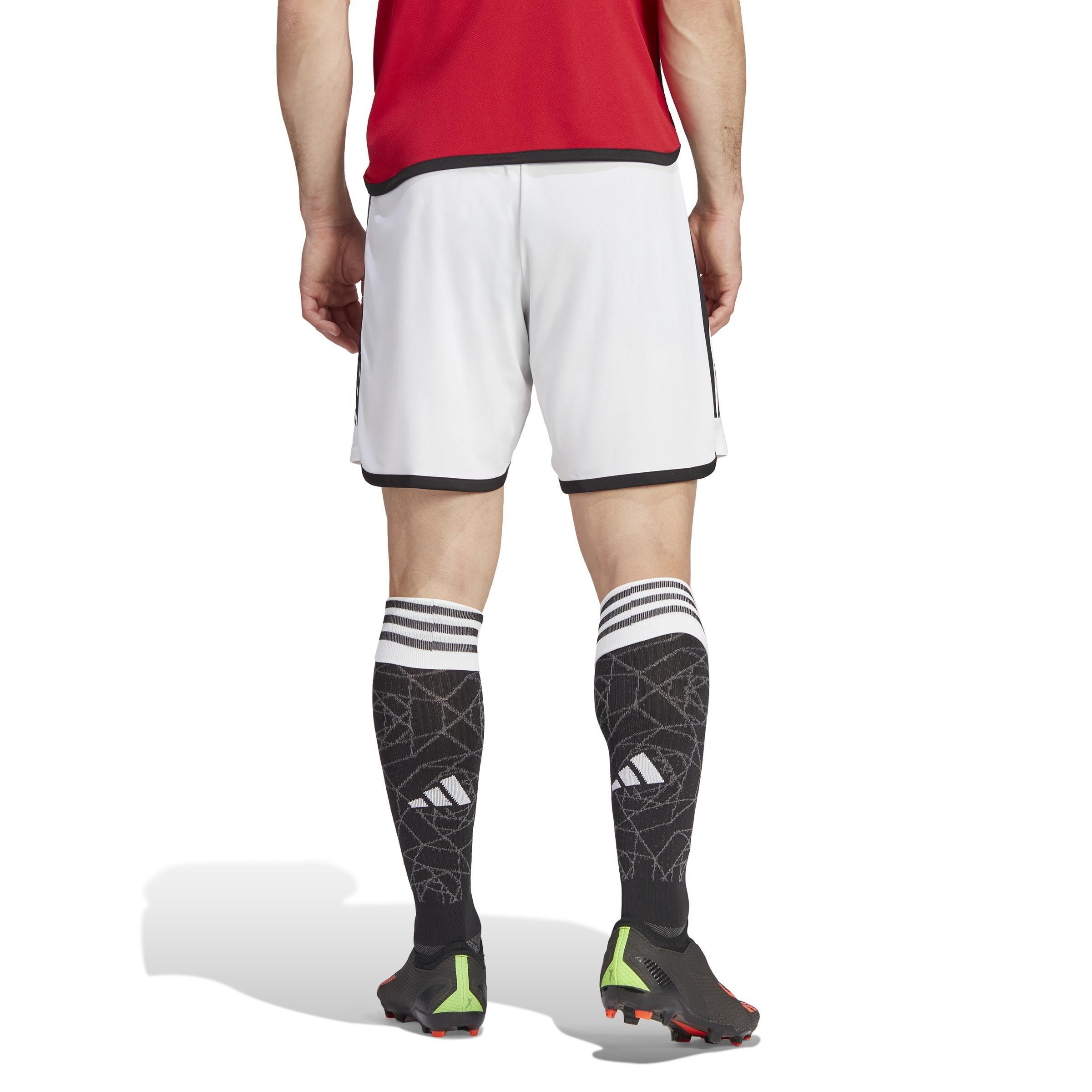 Manchester United 23/24 Home Shorts, White, A901_ONE, large image number 2