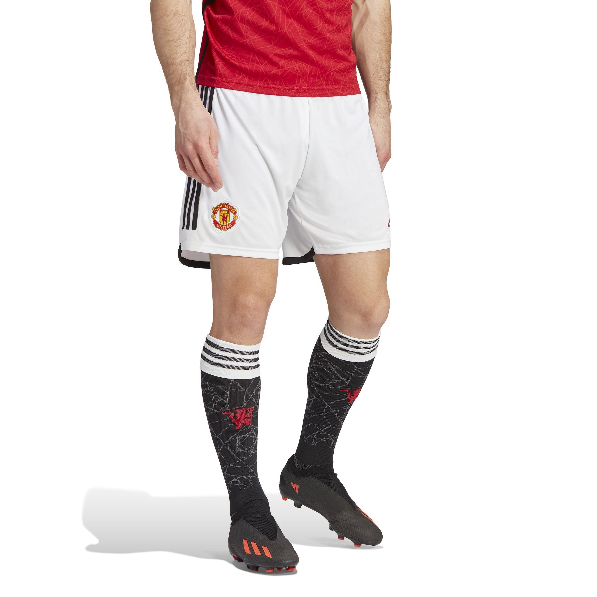 Manchester United 23/24 Home Shorts, White, A901_ONE, large image number 6