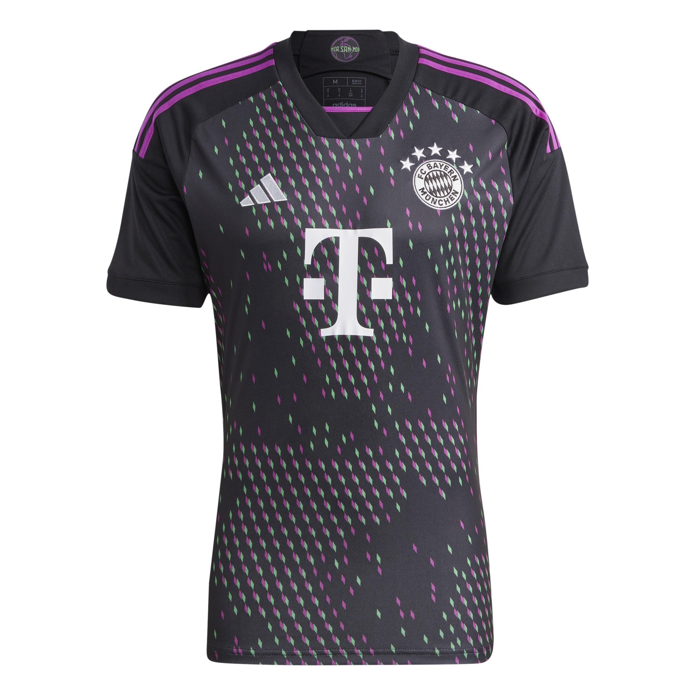 Fc Bayern 23/24 Away Jersey, Black