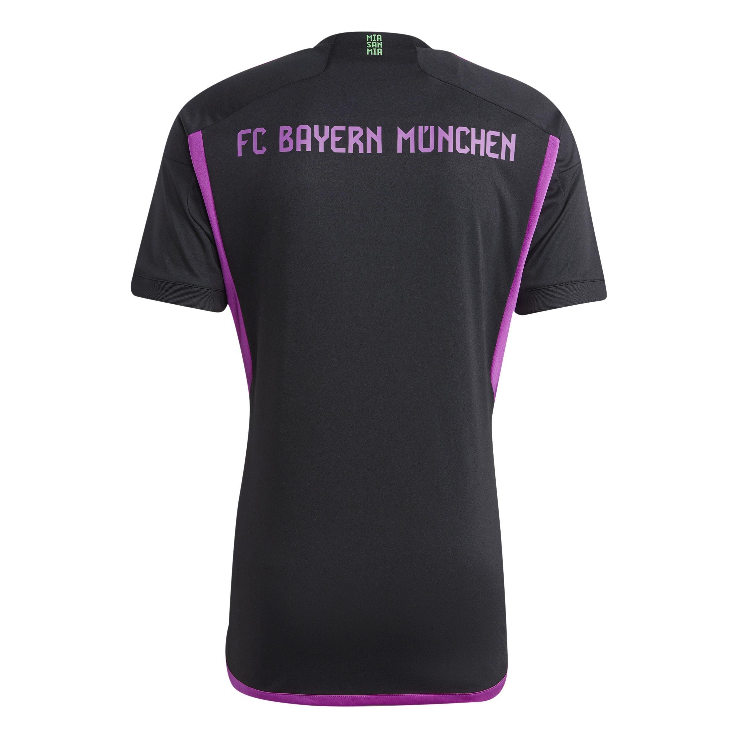 Fc Bayern 23/24 Away Jersey, Black, A901_ONE, large image number 3