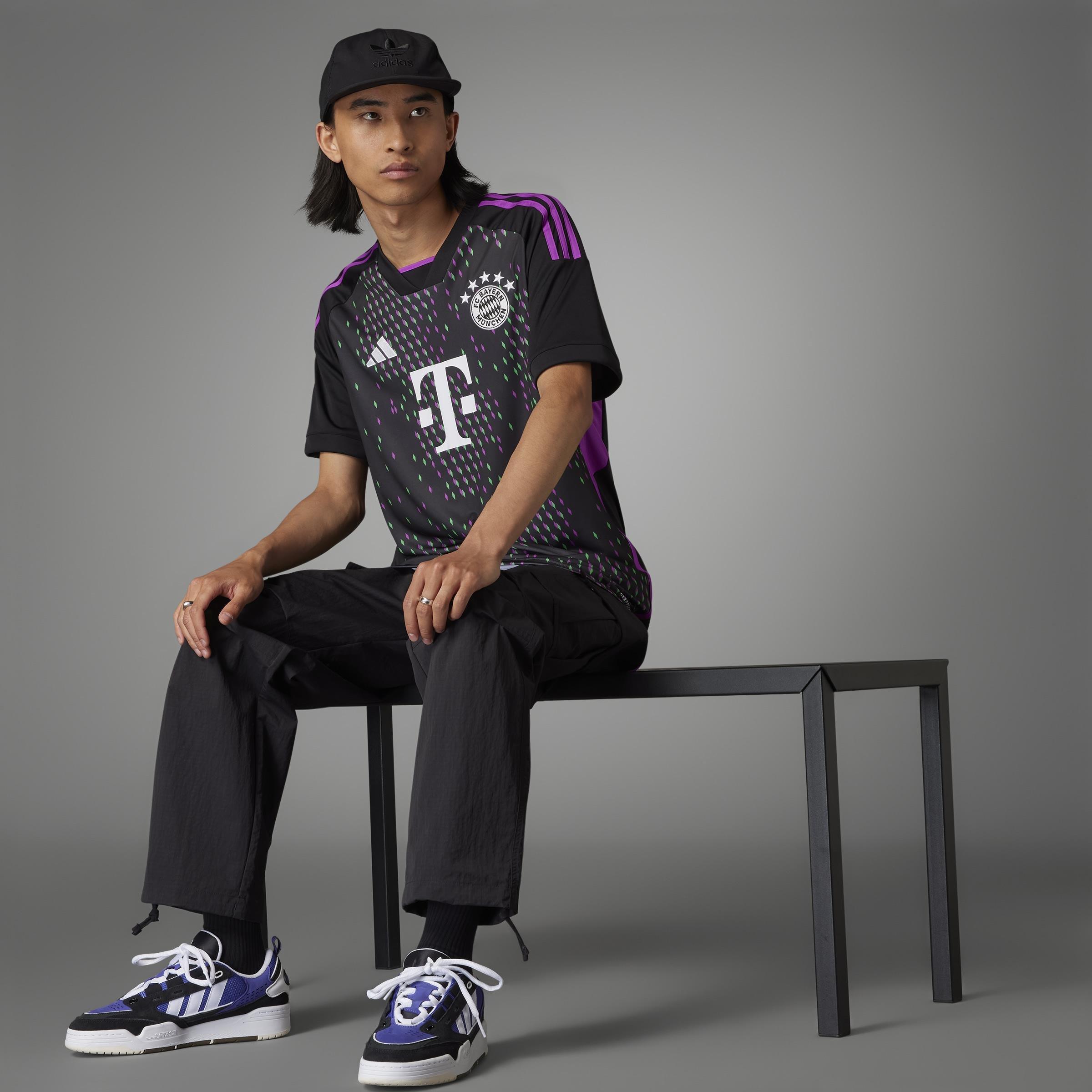 Fc Bayern 23/24 Away Jersey, Black, A901_ONE, large image number 12