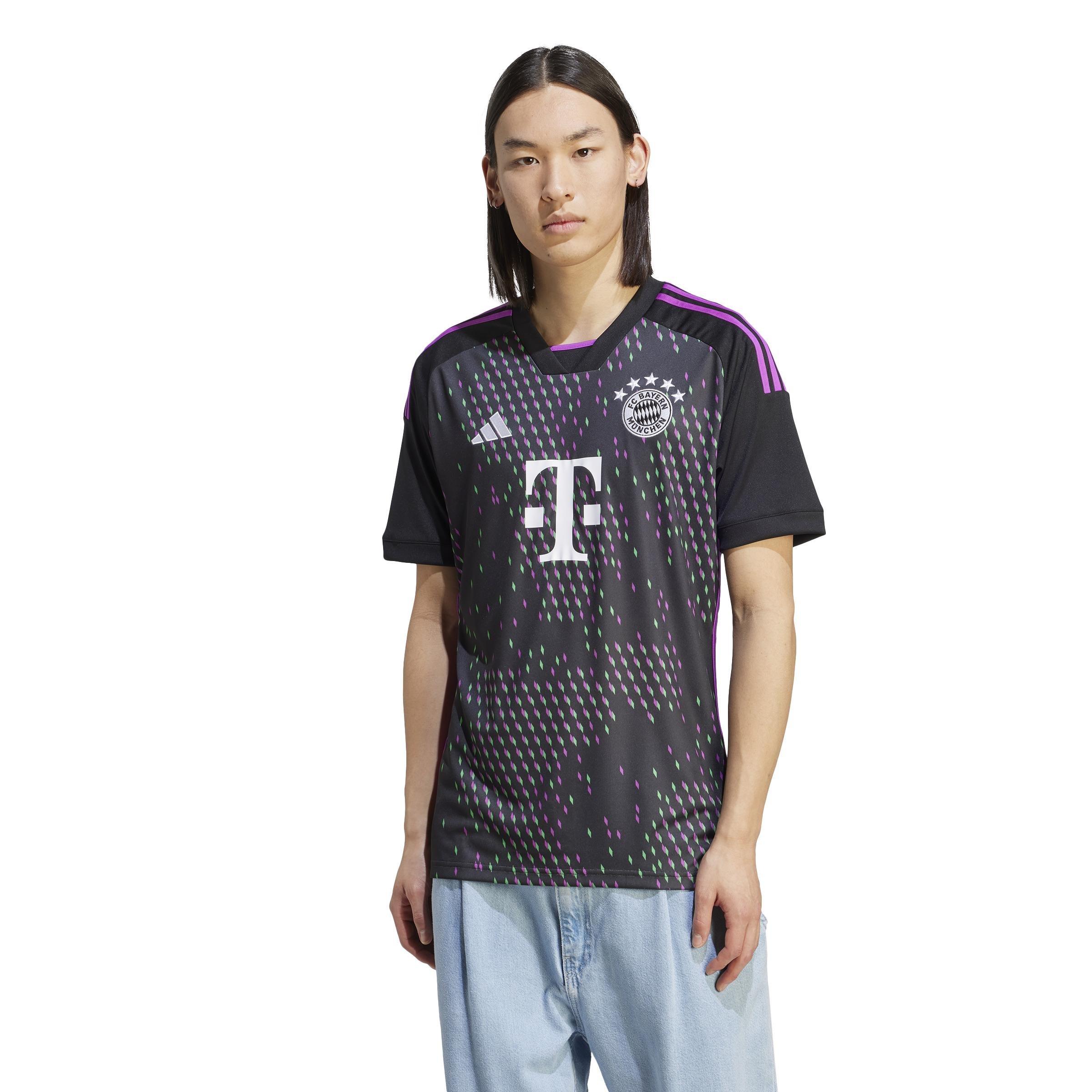 Fc Bayern 23/24 Away Jersey, Black, A901_ONE, large image number 13